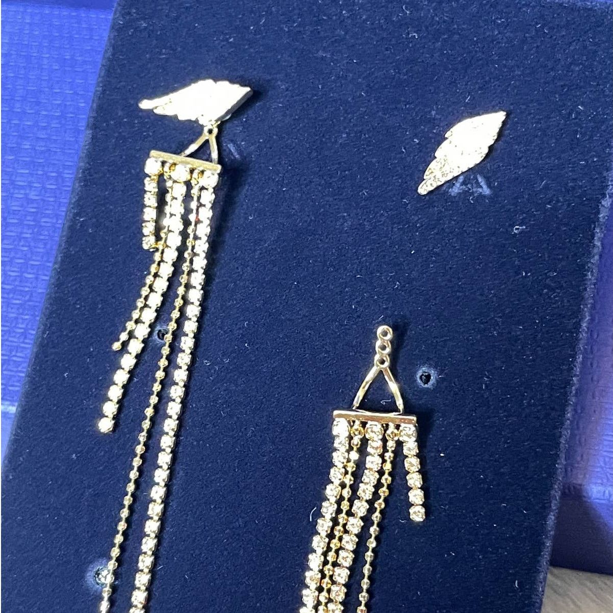 Swarovski swarovski Fit Wonder Woman earrings Wing, Gold tone Size ONE SIZE - 6 Thumbnail