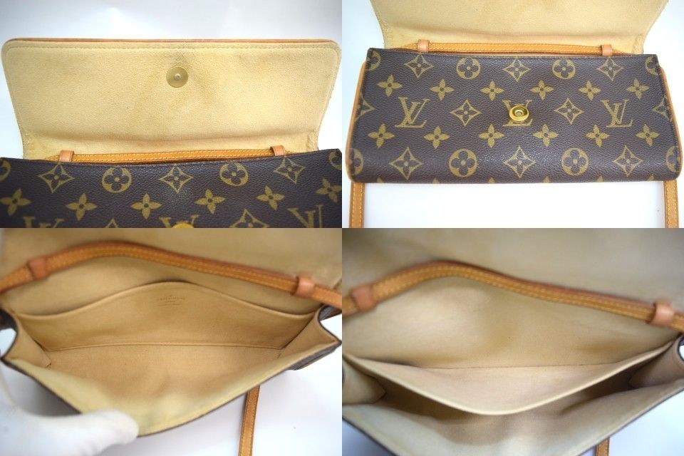Louis Vuitton LV Pochette Twin GM Crossbody Bag Monogram M51852 Size ONE SIZE - 10 Thumbnail
