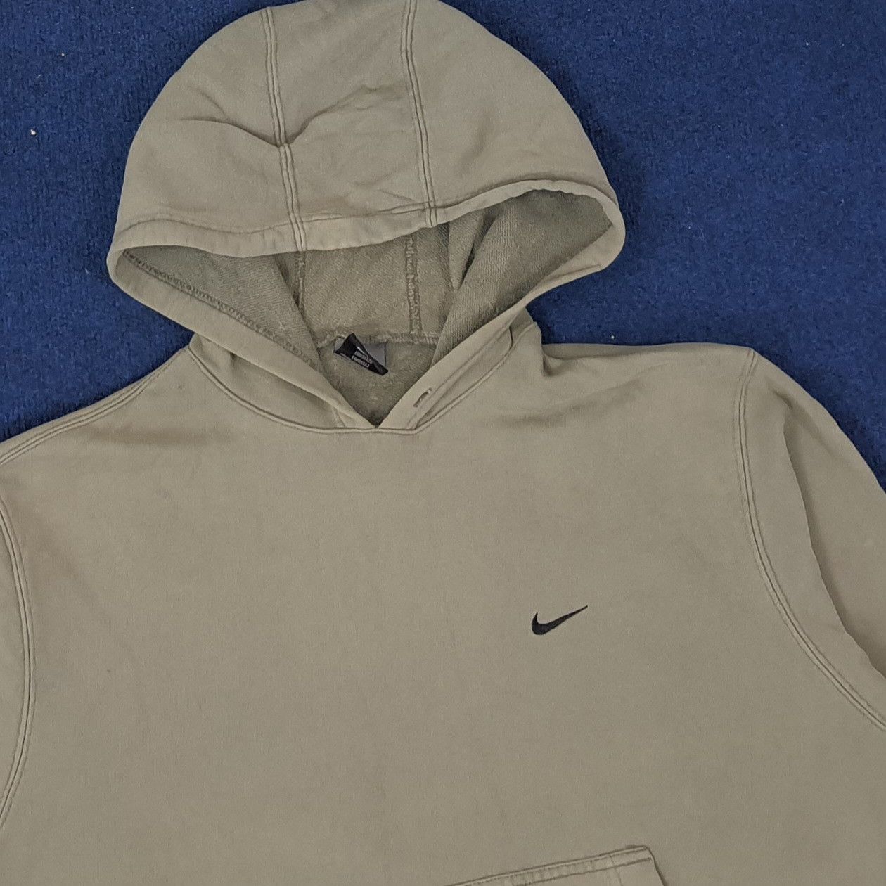 Nike × Vintage Vintage Nike Embroidery Swoosh Hoodie C215N18 Size US L / EU 52-54 / 3 - 2 Thumbnail