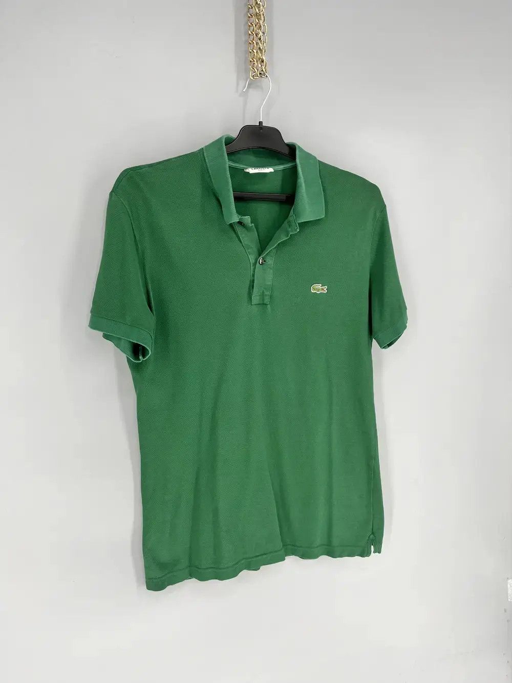 Lacoste Vintage Luxury Lacoste Big Logo Polo t-shirt Size US M / EU 48-50 / 2 - 2 Thumbnail