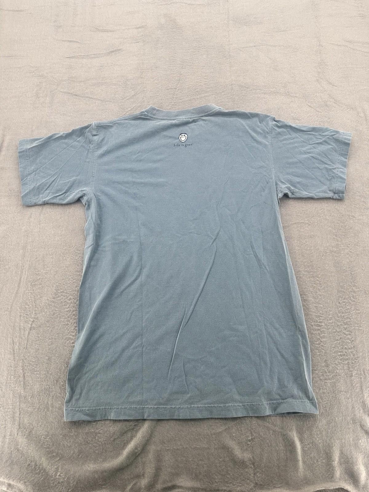 Life is Good Life is Good Golf T-Shirt Men's Size M Gray Jam Shirt Size US M / EU 48-50 / 2 - 7 Thumbnail