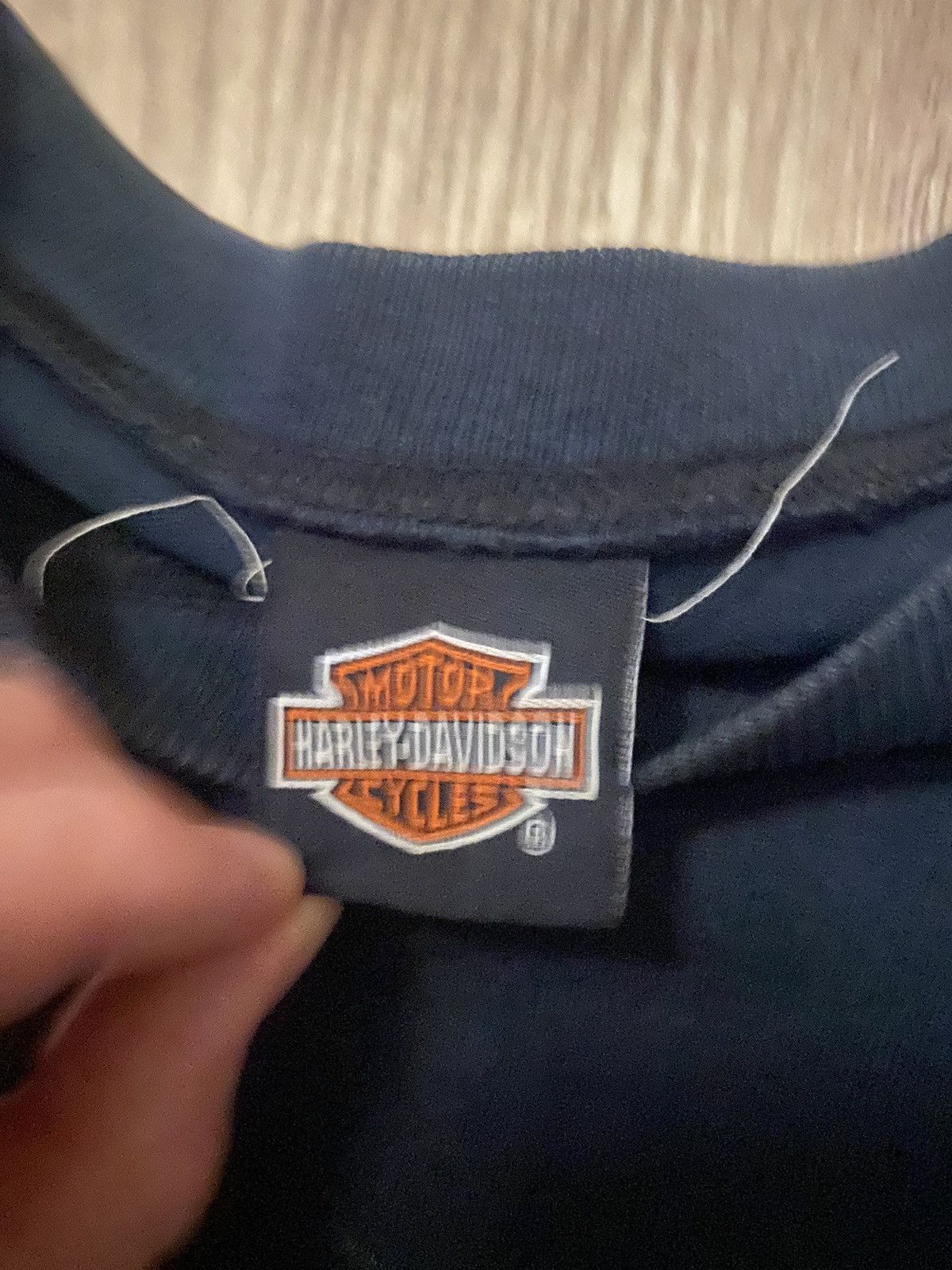 Harley Davidson × Vintage harley davidson vintage logo longsleeve Size US L / EU 52-54 / 3 - 3 Thumbnail