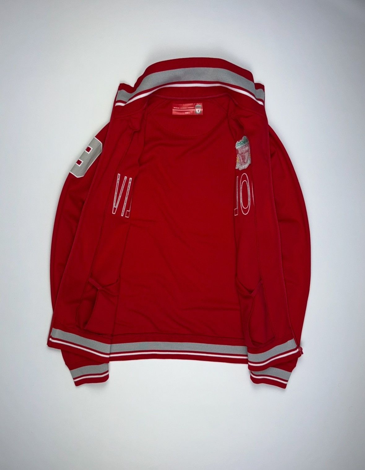 Other Liverpool Y2K Vintage FBC Full zip Jacket Men’s Red football Size US L / EU 52-54 / 3 - 5 Thumbnail