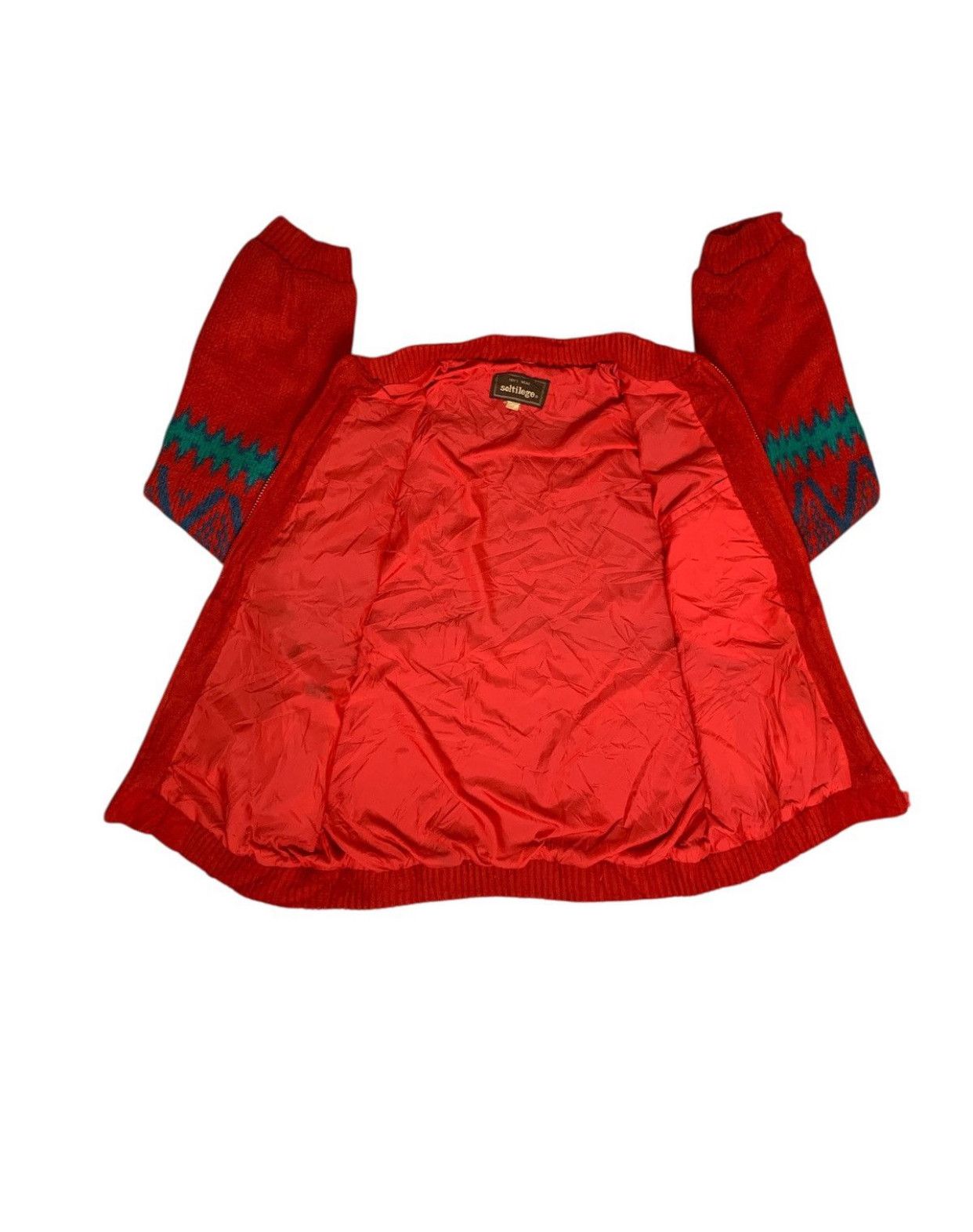 Other Rare Design Vintage Soltilege Knitwear Jackets Size US L / EU 52-54 / 3 - 3 Thumbnail