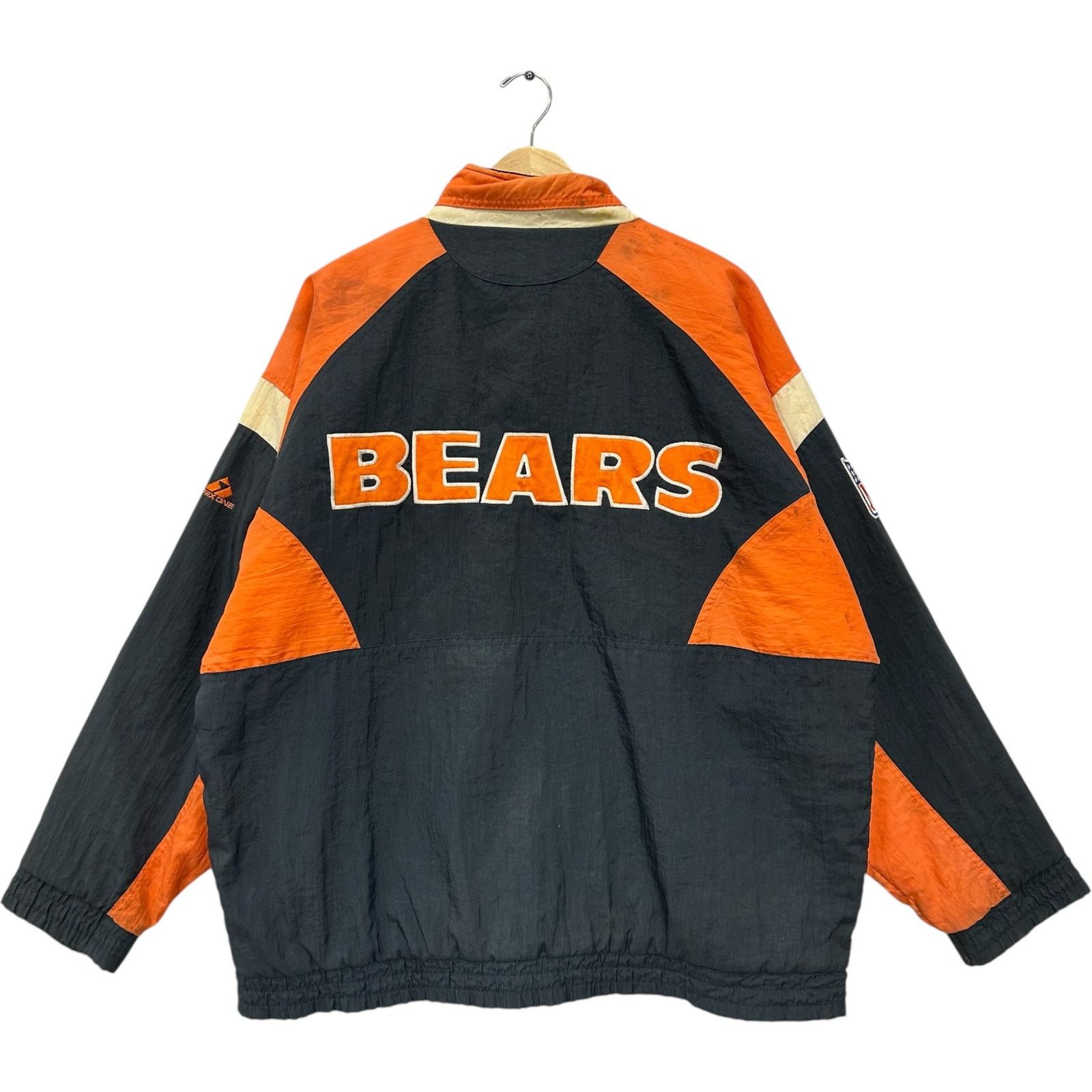 Apex Vintage Apex One Chicago Bears NFL Full Zip Light Jacket XL Size US XL / EU 56 / 4 - 5 Thumbnail