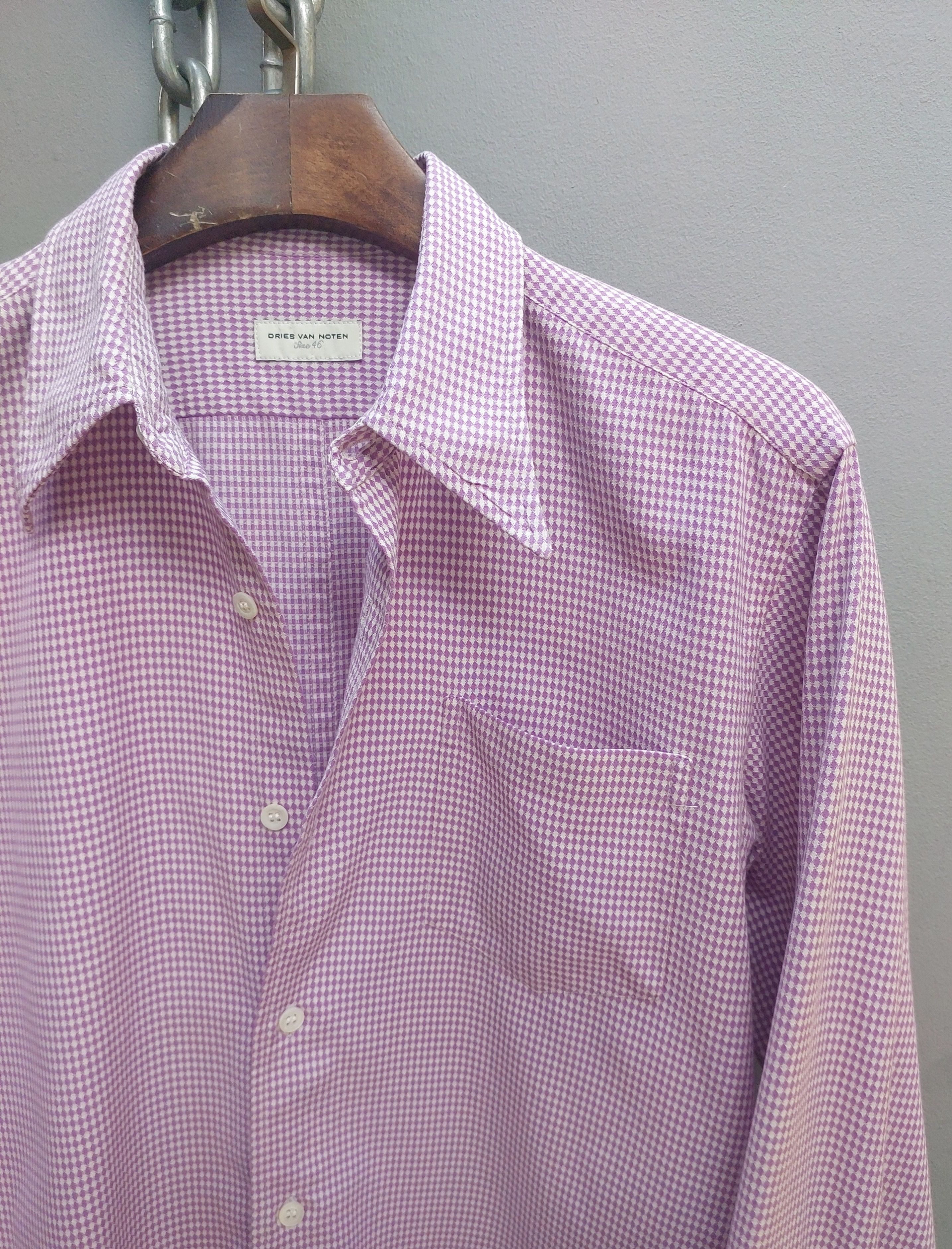 Dries Van Noten Classic Button Up Shirt Size US S / EU 44-46 / 1 - 11 Thumbnail