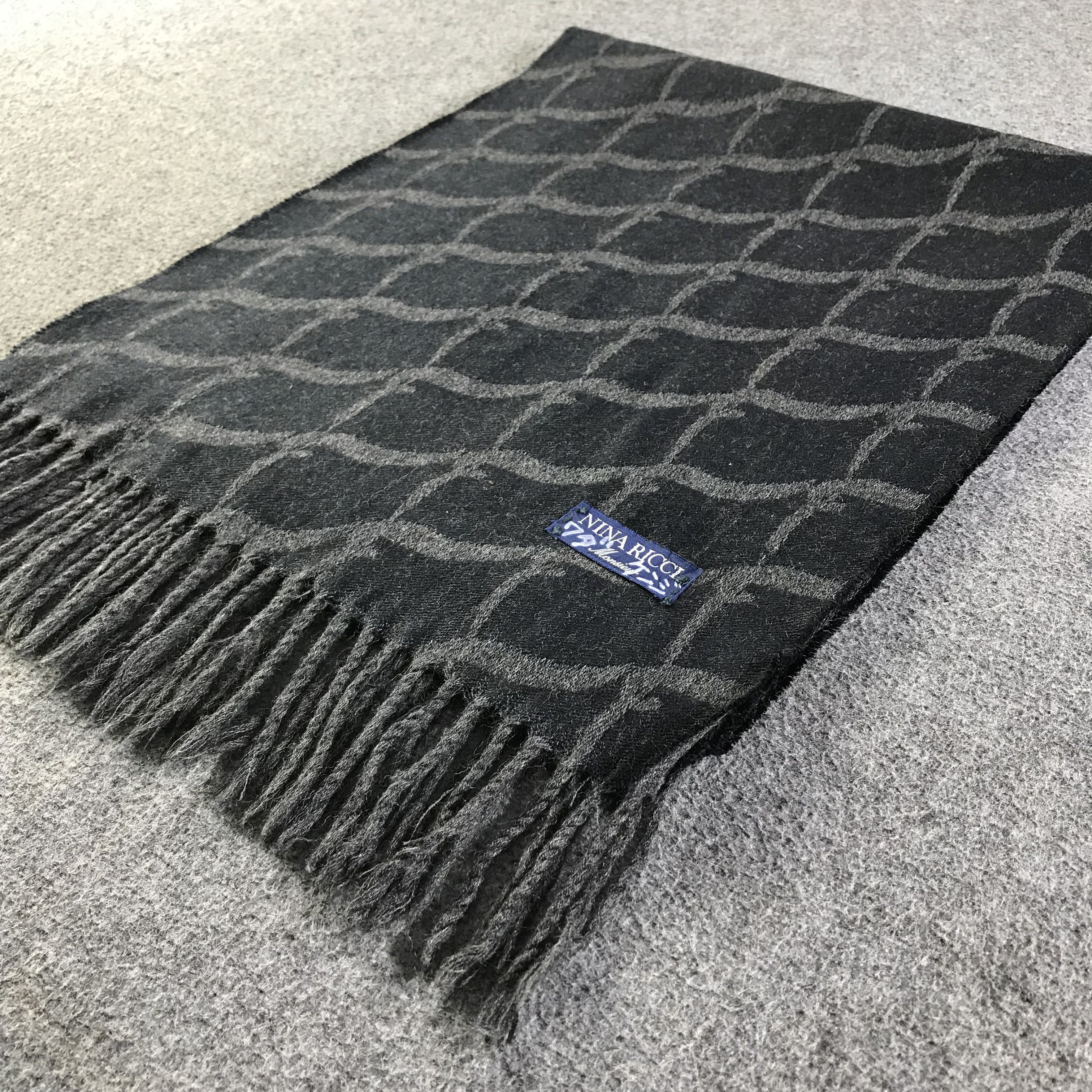 Nina Ricci × Vintage Nina Ricci Scarf / Muffler / Neckwear SS1475 Size ONE SIZE - 4 Thumbnail