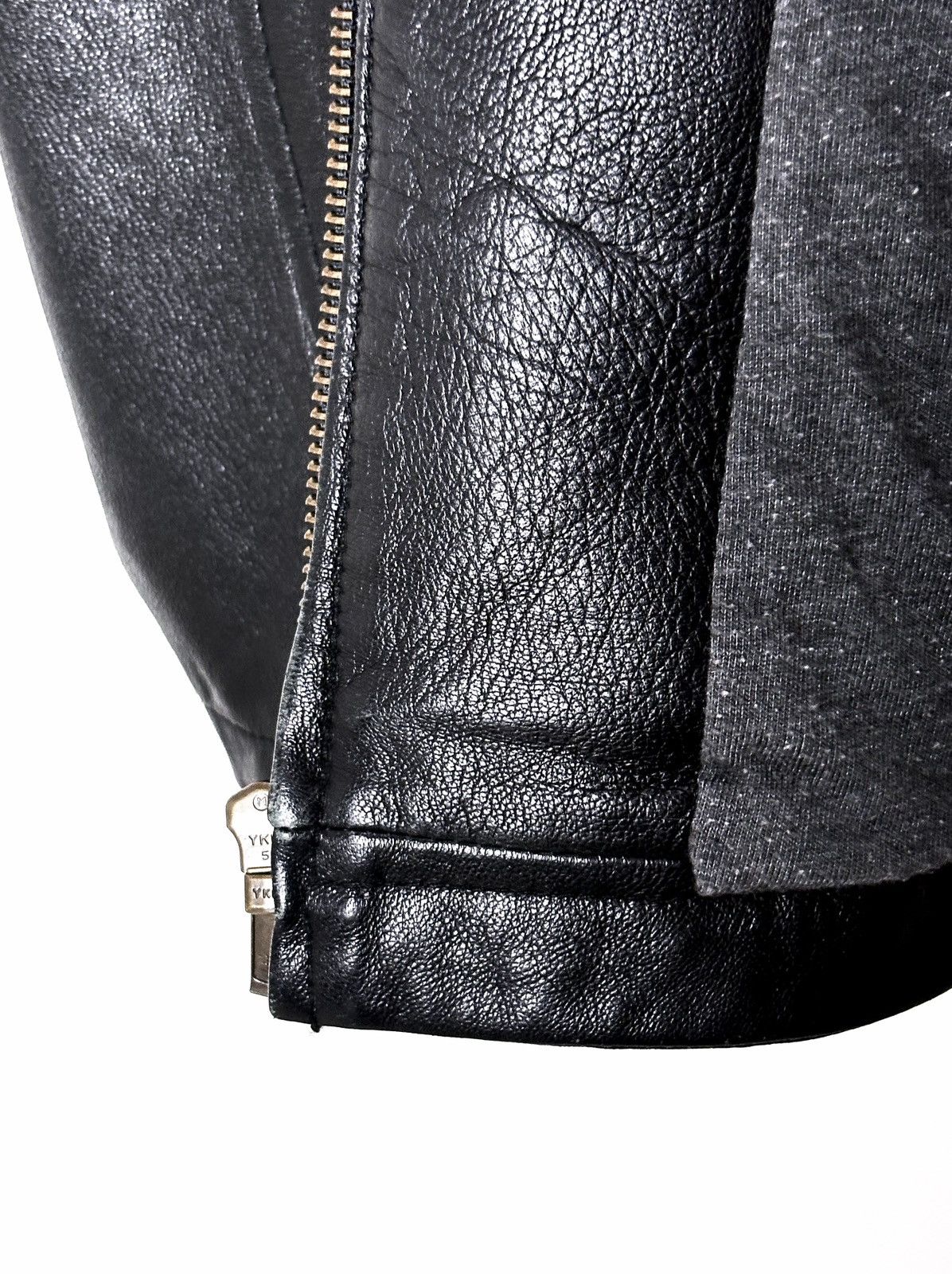 Gap GAP Lamb Leather Hooded Jacket Size US M / EU 48-50 / 2 - 12 Thumbnail