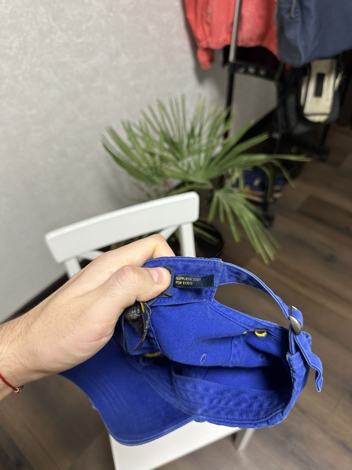 Polo Ralph Lauren Vintage Polo Ralph Lauren Distressed Blue Cap Size ONE SIZE - 11 Thumbnail