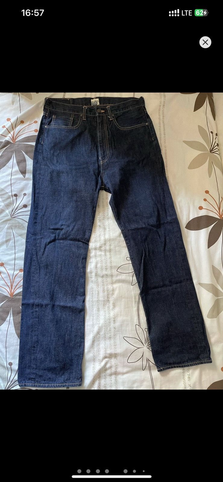 Bape Bape Vintage OG ASNKA Spellout Logo Denim Jeans Size US 34 / EU 50 - 5 Thumbnail