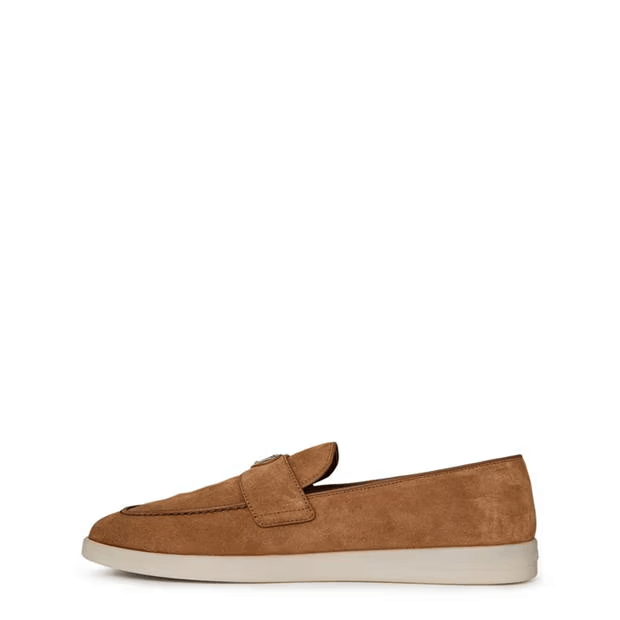 Prada Suede Loafers Size US 11 / EU 44 - 3 Thumbnail
