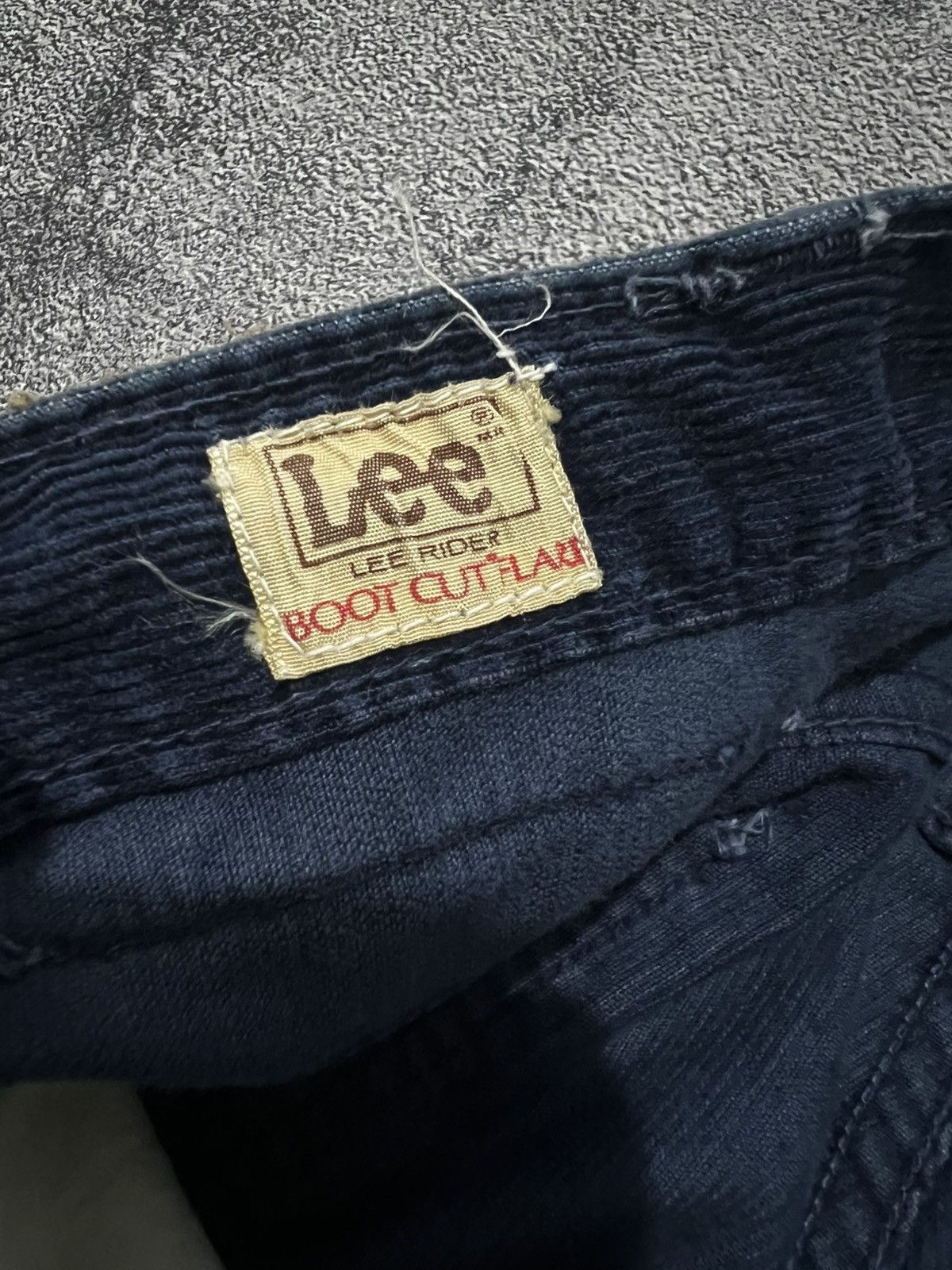 Lee 60s Lee Riders Bootcut Flare Corduroy Pants Size US 30 / EU 46 - 11 Thumbnail