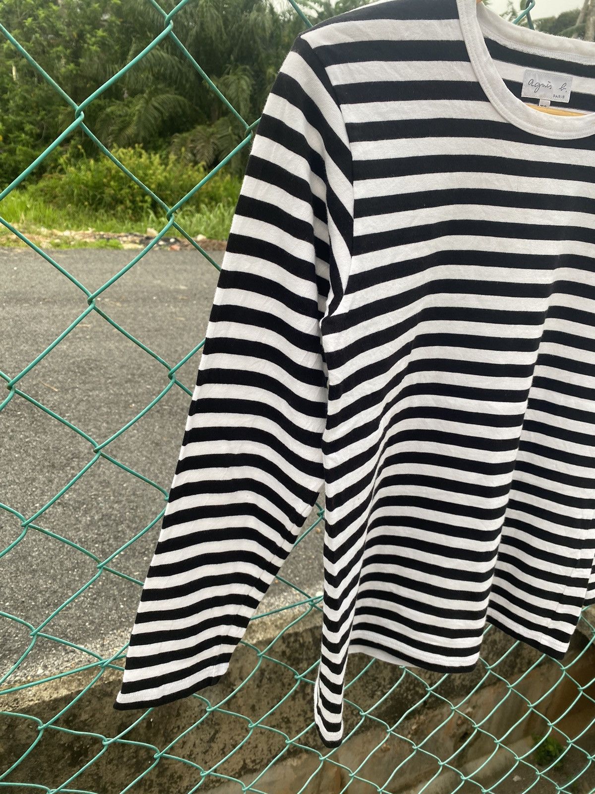 agnes b. Agnes B. white black breton striped tshirts Size XS / US 0-2 / IT 36-38 - 5 Thumbnail