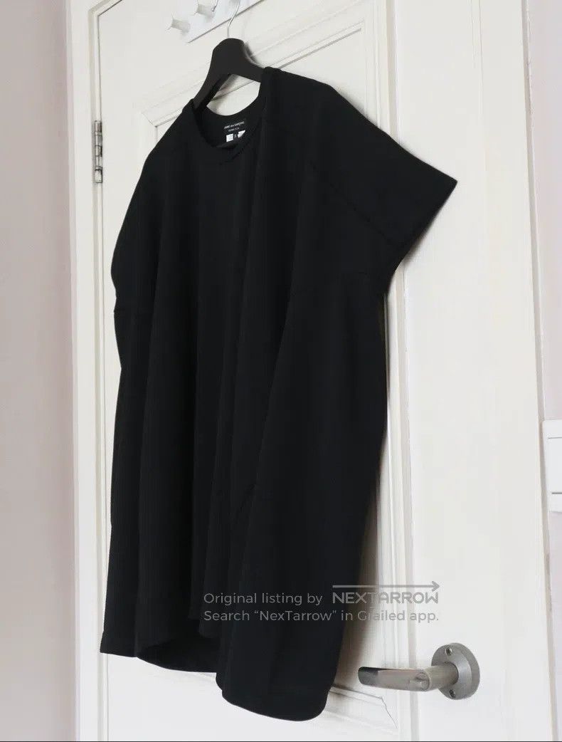 Comme des Garcons Comme Des Garcons Black Deconstructed Asymmetric Long Slee Size US M / EU 48-50 / 2 - 4 Thumbnail