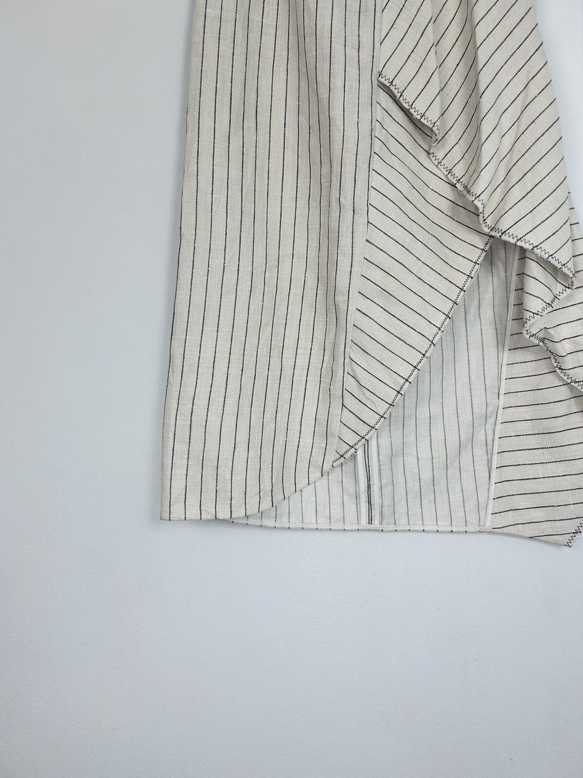 3.1 Phillip Lim 3.1 Philip Lim Asymmetrical Striped Skirt Size 30" / US 8 / IT 44 - 4 Thumbnail