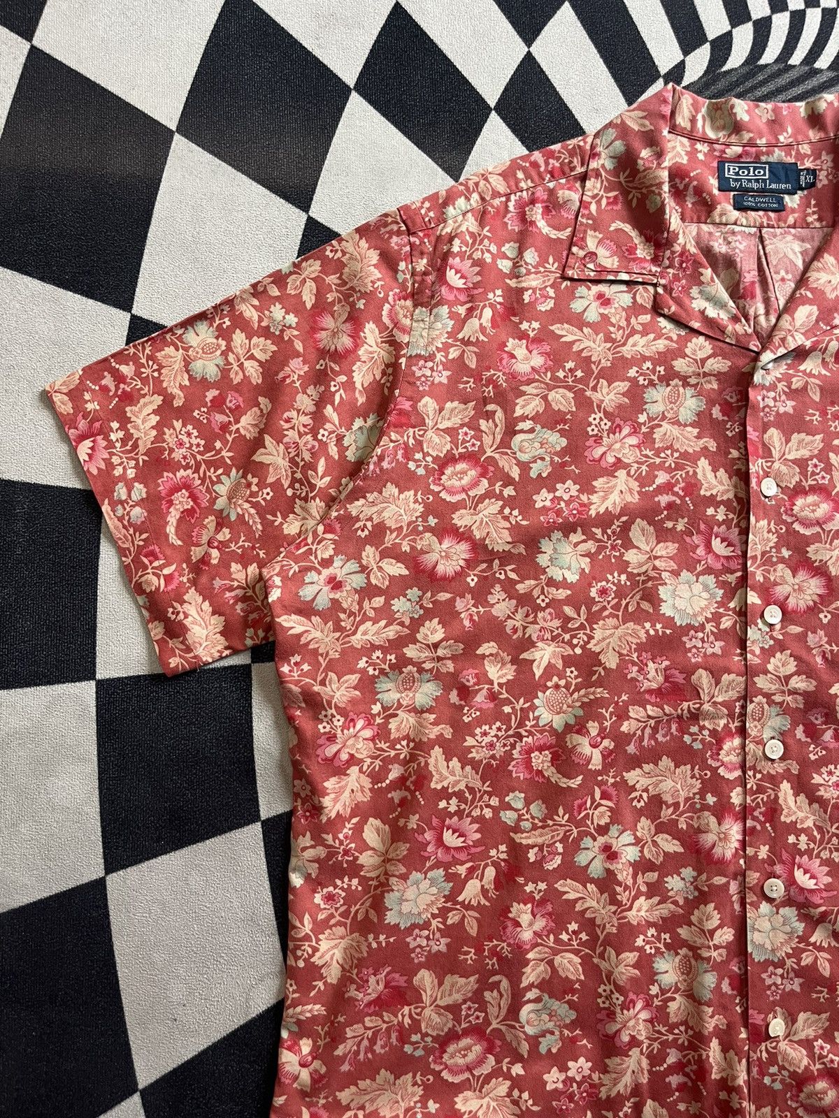 Polo Ralph Lauren Vintage Polo Ralph Lauren Hawaii Flowers aop 90’s Shirt Size US XL / EU 56 / 4 - 8 Thumbnail