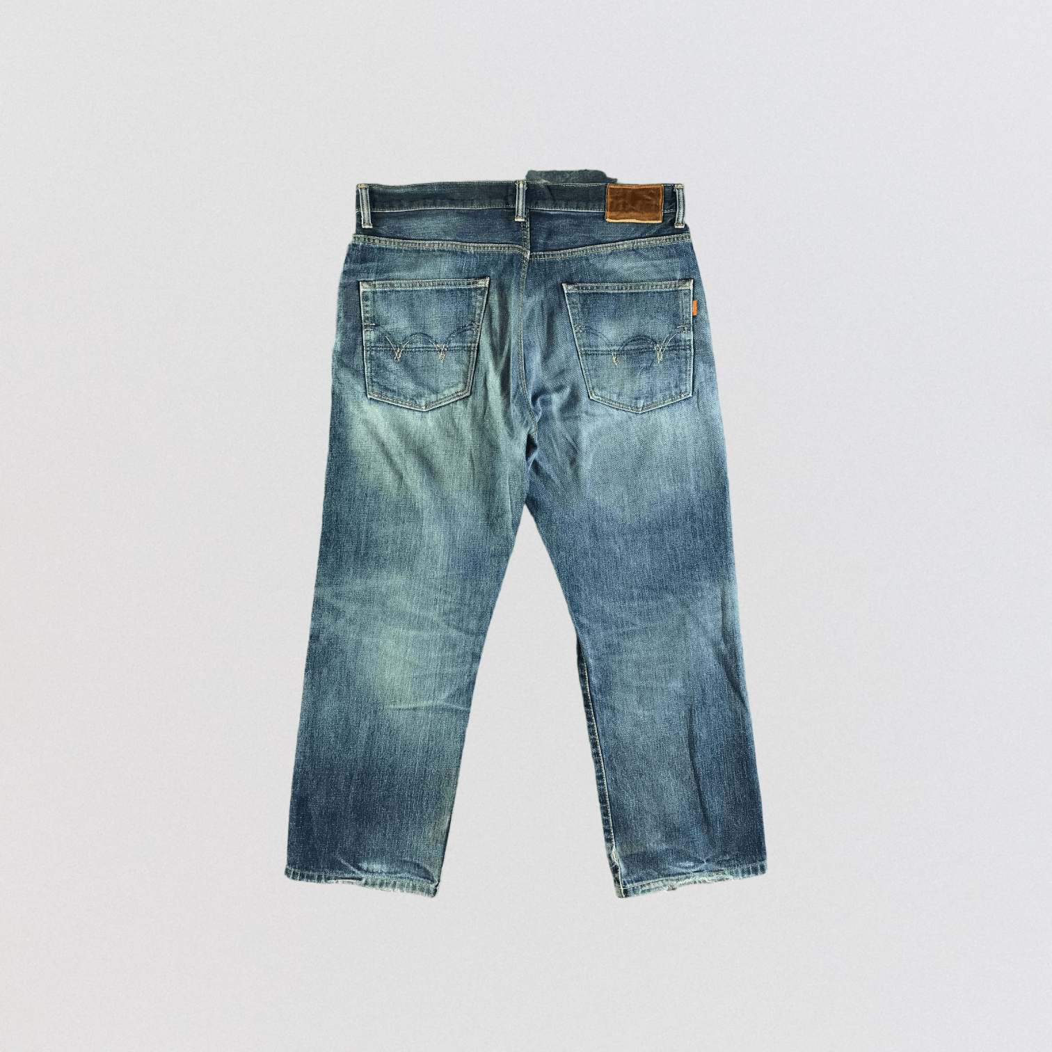 Edwin Vintage Blue Wash Edwin 505 Selvedge Jeans-JM3654 Size US 38 / EU 54 - 2 Thumbnail