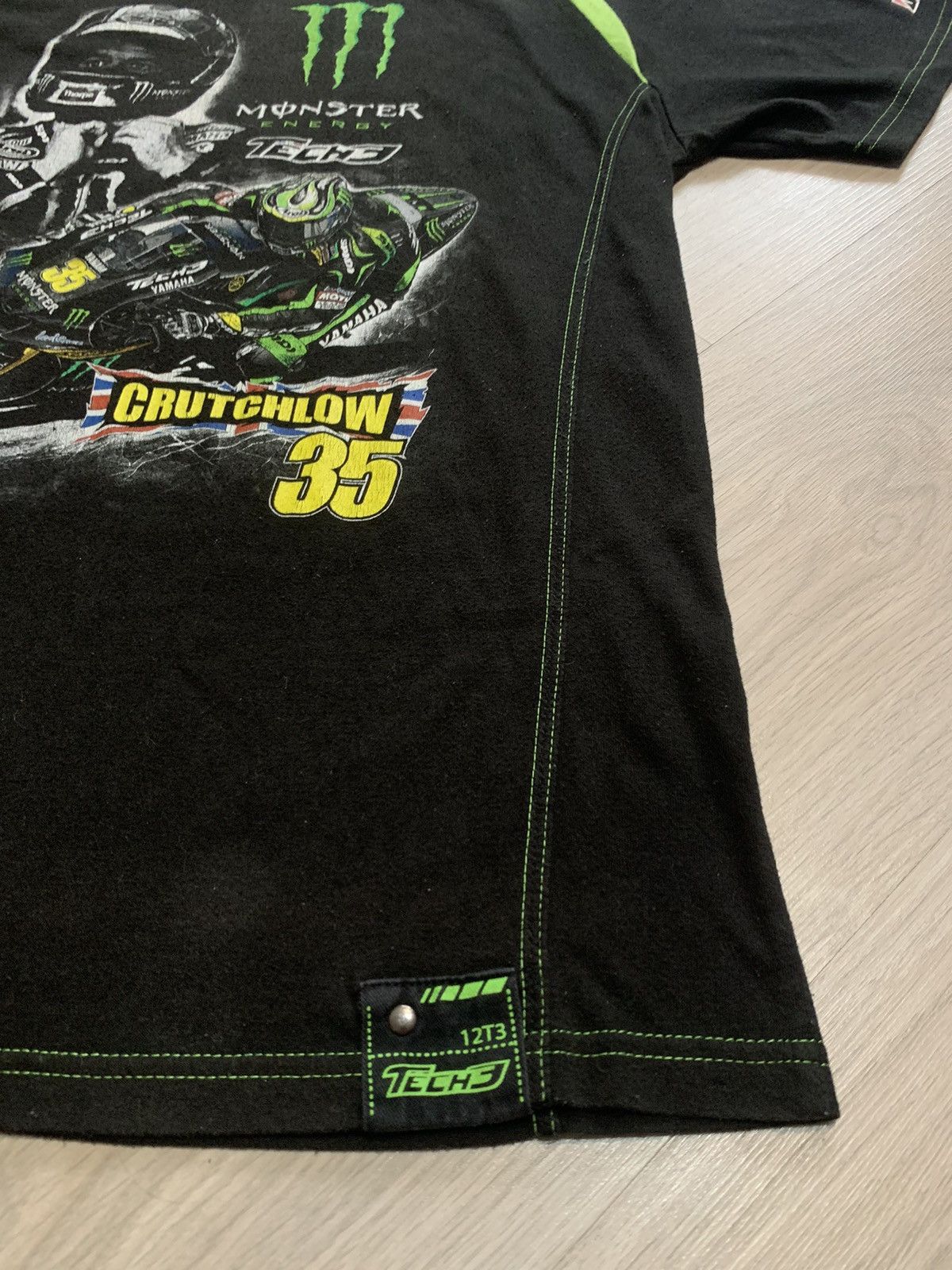 Yamaha Crutchlow 35 T Shirt Monster Energy Tech3 Racing Bike Size US M / EU 48-50 / 2 - 7 Thumbnail