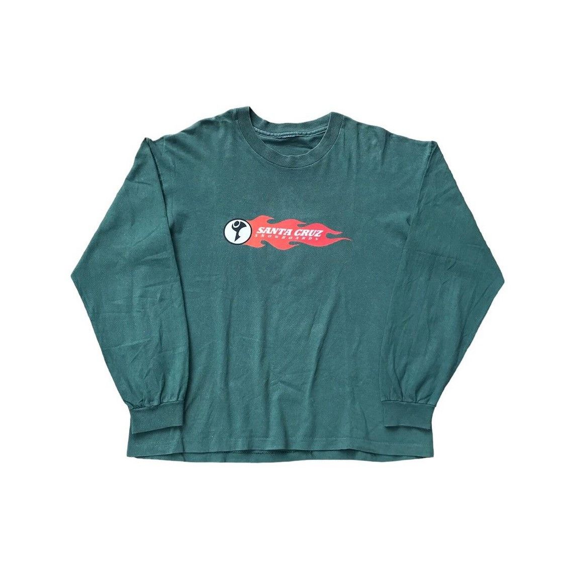 Santa Cruz Skateboards Vintage Santa Cruz Snowboards Skateboards Long Sleeve Tee Size US L / EU 52-54 / 3 - 3 Thumbnail