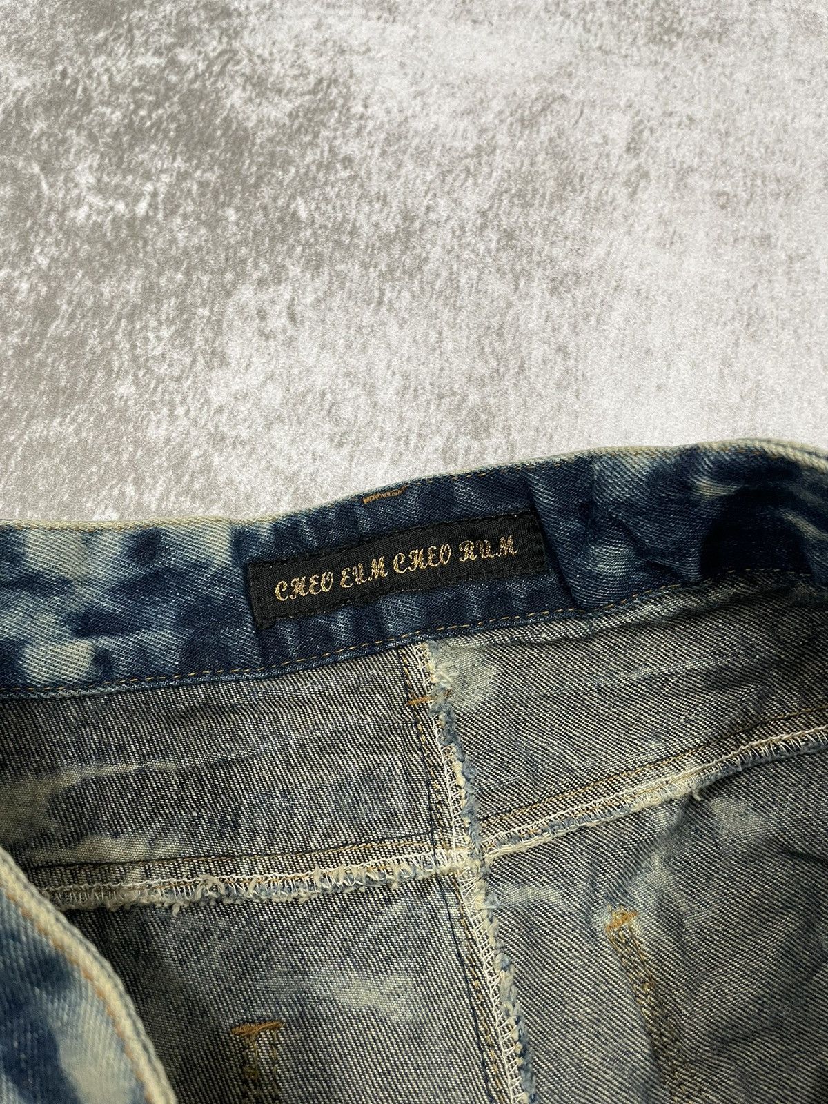Hysteric Glamour × If Six Was Nine × Le Grande Bleu (L.G.B.) 2000s distress sea wash japan denim pants y2k style Size US 33 - 6 Thumbnail