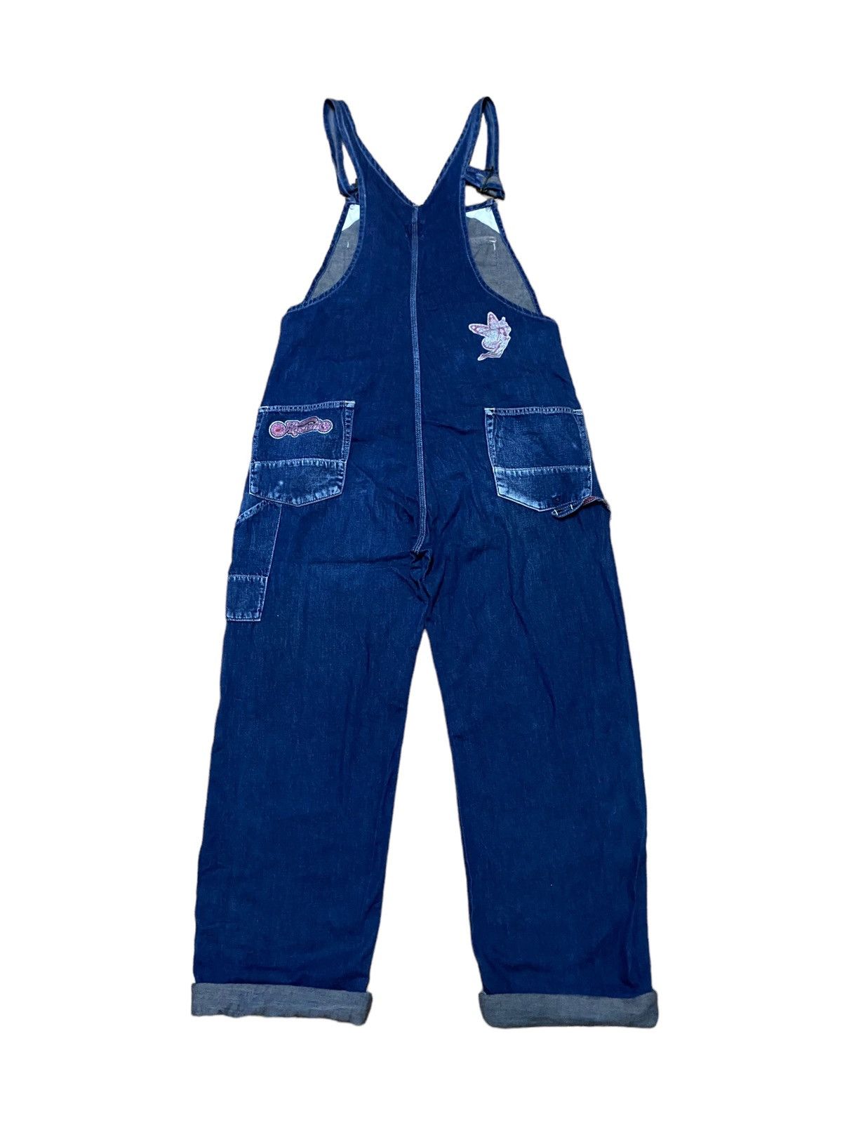 Hysteric Glamour 💥FinalDrop💥 Hysteric Glamour Indigo Blue Unisex Overalls Size US 35 - 3 Thumbnail