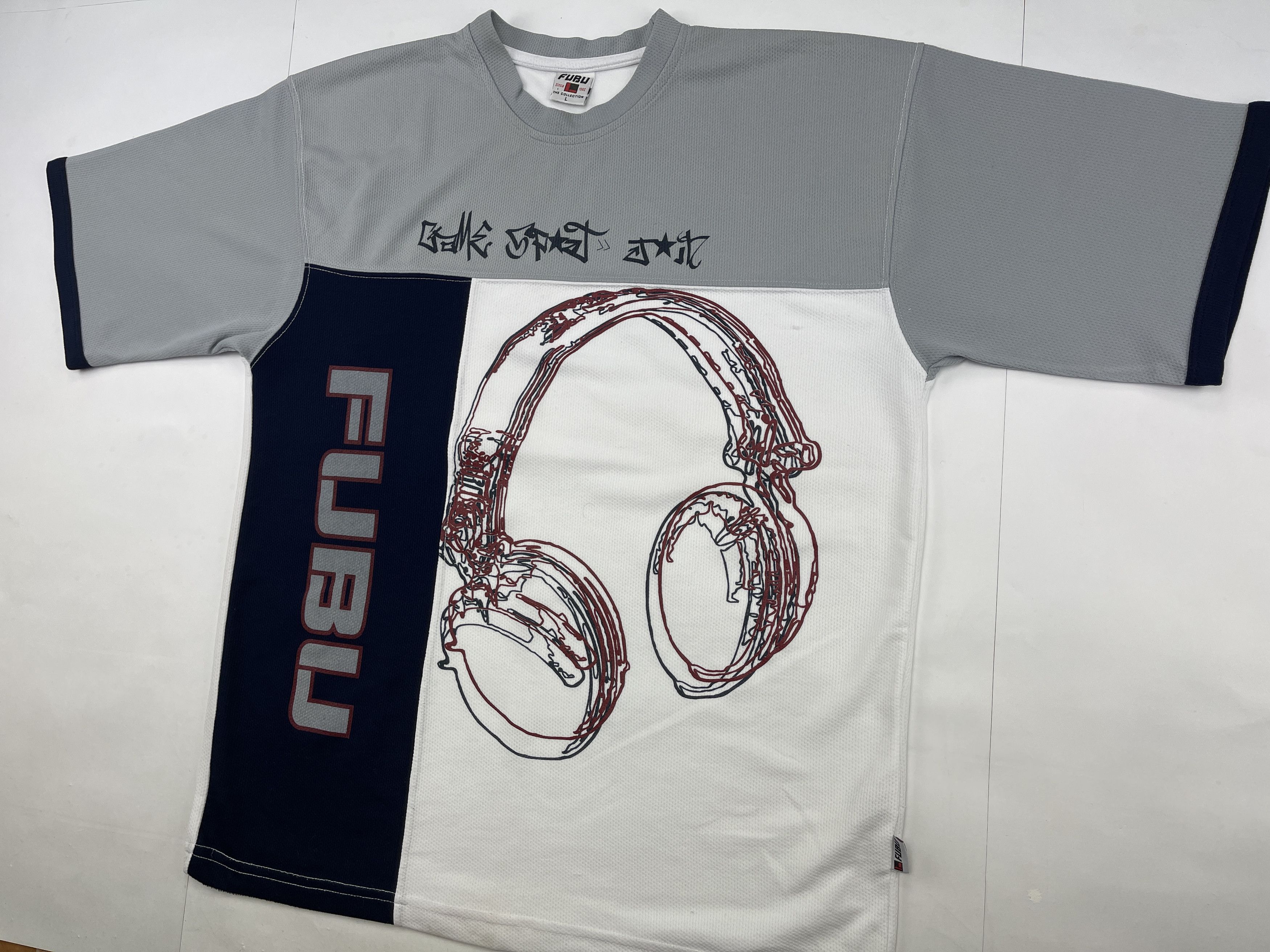Fubu FUBU jersey, vintage hip hop t-shirt, 90s hip hop skater L Size US L / EU 52-54 / 3 - 3 Thumbnail
