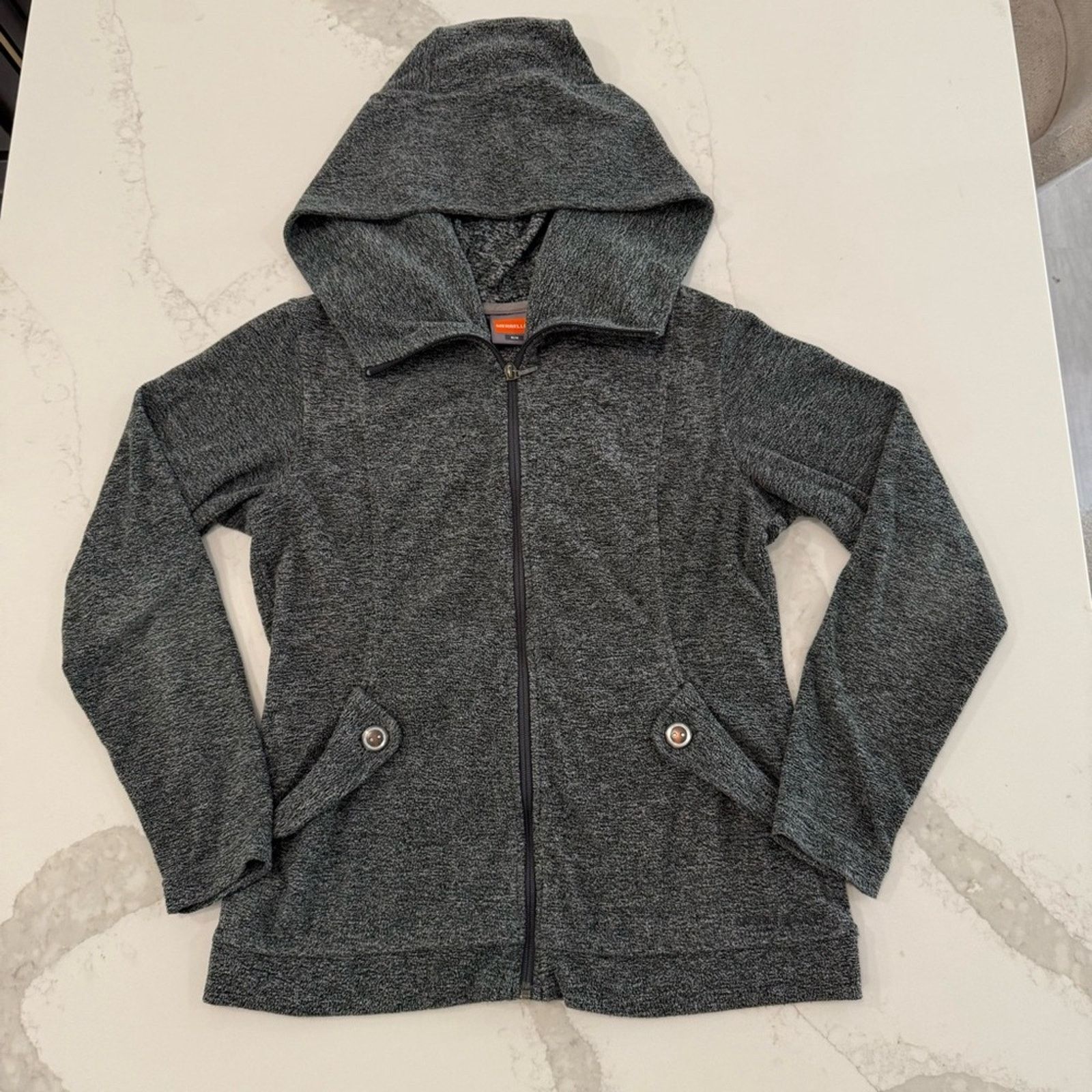 Merrell Merrell Zaida Full Zip Fleece Hooded Jacket Women’s Medium Size M / US 6-8 / IT 42-44 - 1 Thumbnail