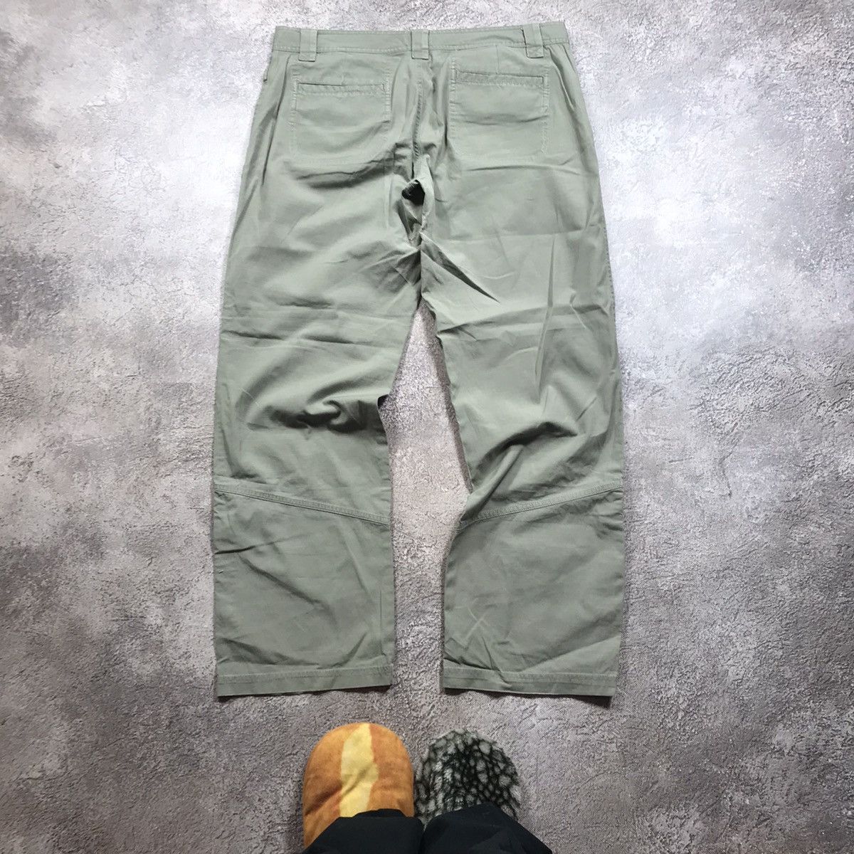 Vintage Vintage Y2K Baggy Cargo Pants Thrashed Streetwear Graphic 32 Size 32" / US 10 / IT 46 - 4 Thumbnail