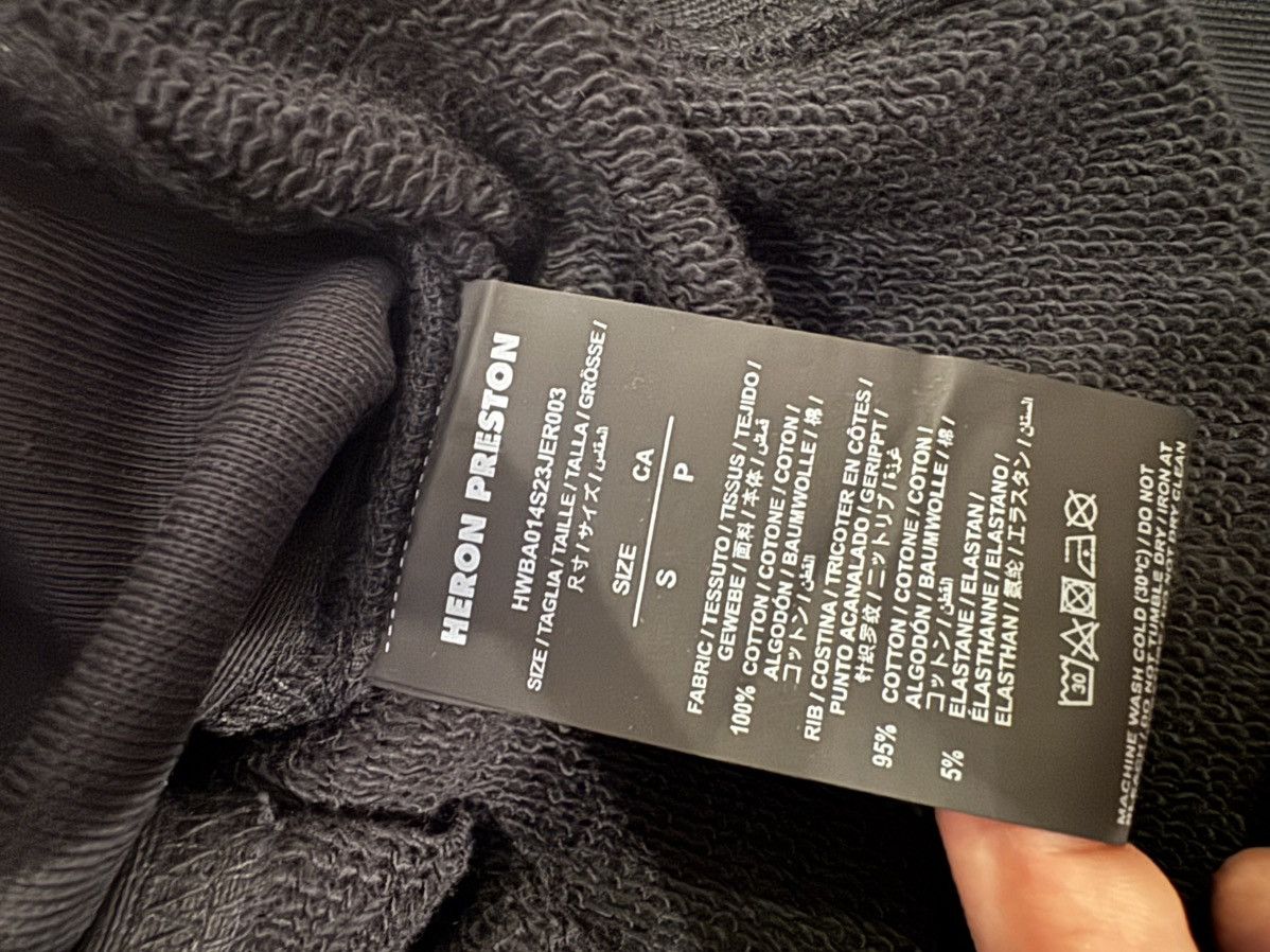 Designer × Heron Preston Heron Preston Censored black crewneck sweatshirt size SMALL Size US S / EU 44-46 / 1 - 4 Thumbnail