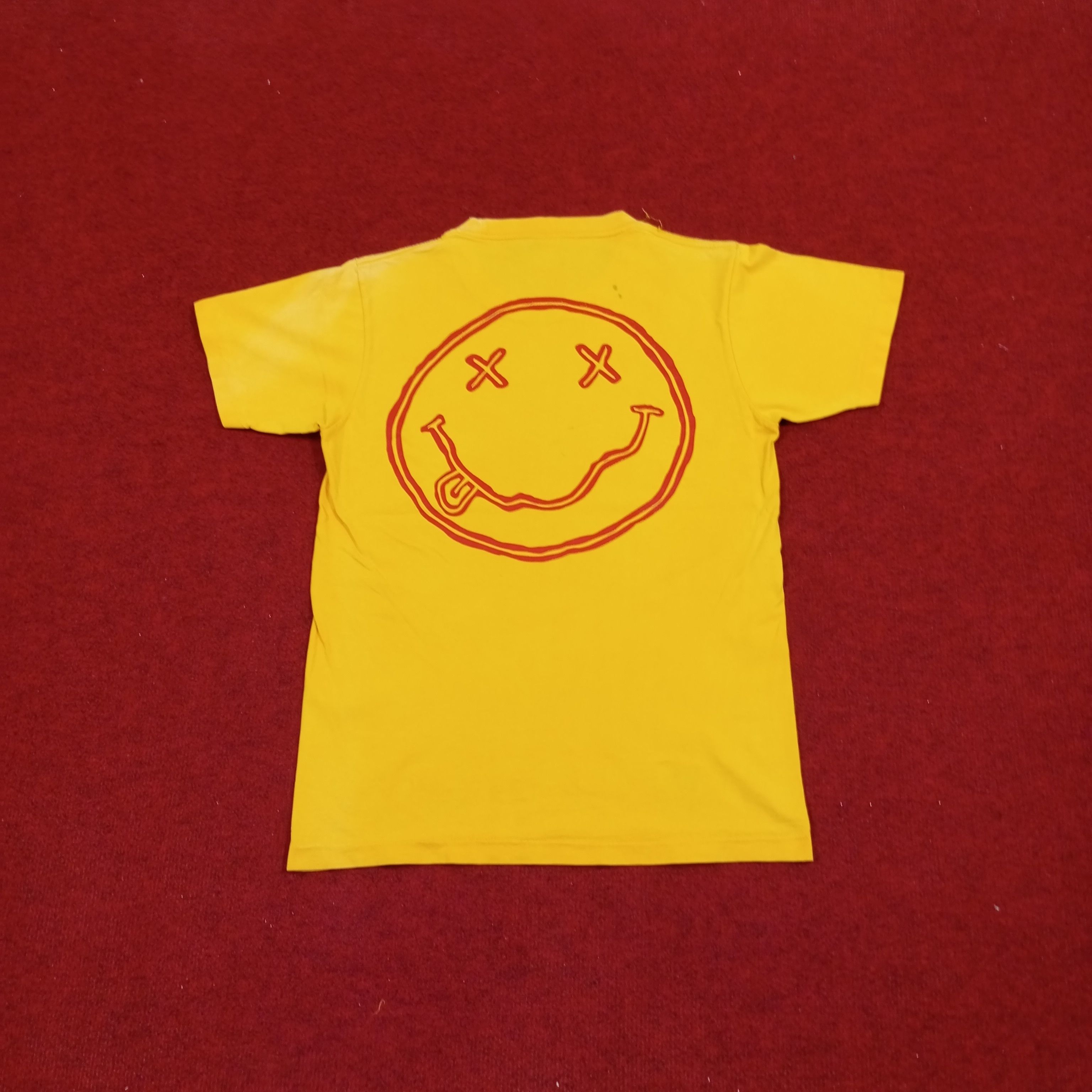 Band Tees × Vintage Nirvana Rock Band Music Vintage Tshirt Size US S / EU 44-46 / 1 - 3 Thumbnail