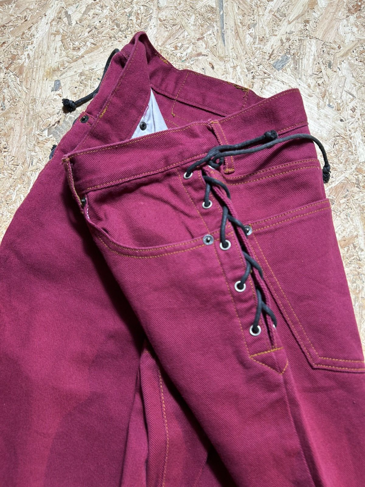 Harley Davidson Vintage Harley Davidson Wide Pants Size US 26 / EU 42 - 5 Thumbnail