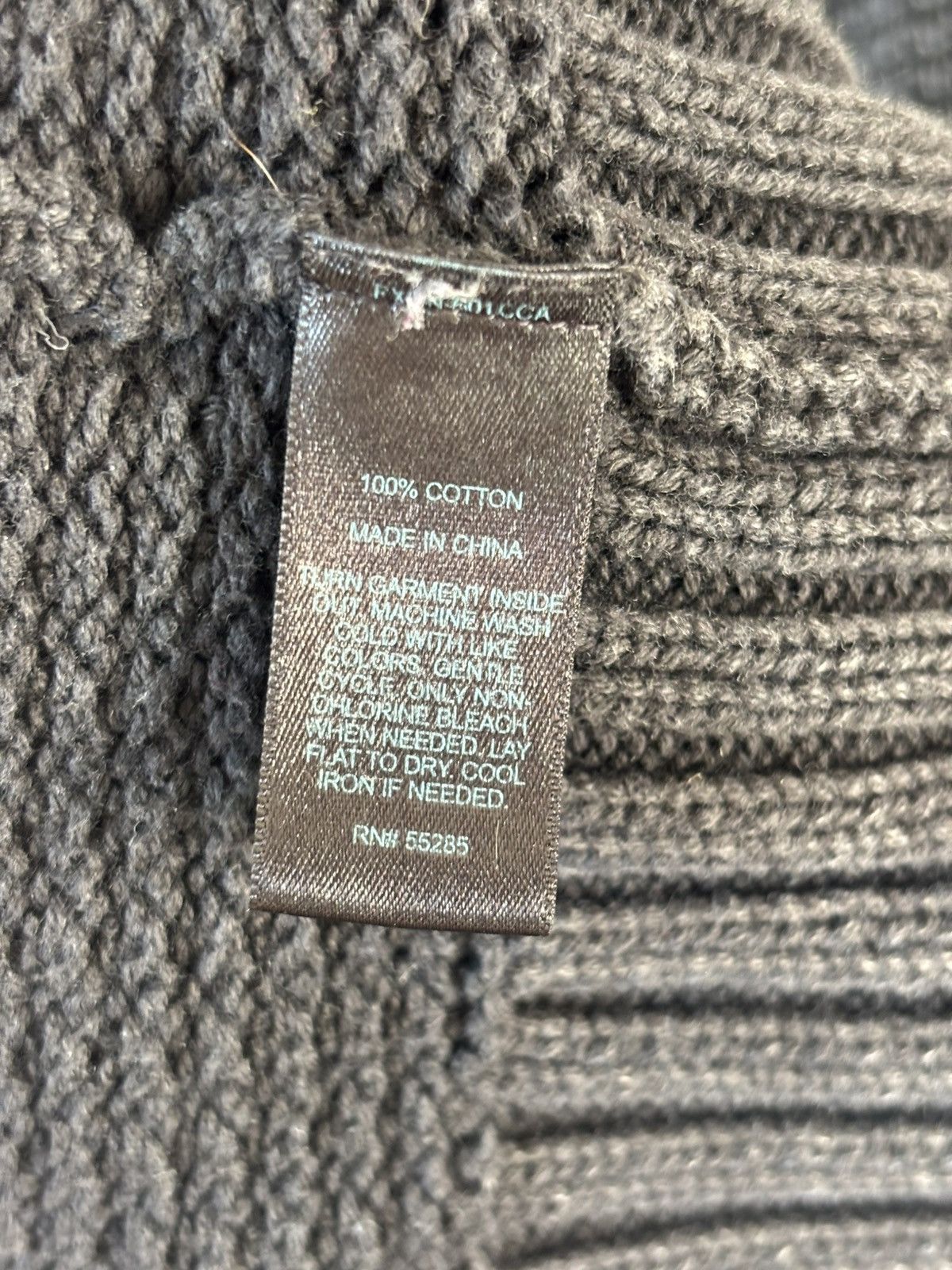 Express Express grey 100% Cotton toggle cardigan Large L Size US L / EU 52-54 / 3 - 5 Thumbnail