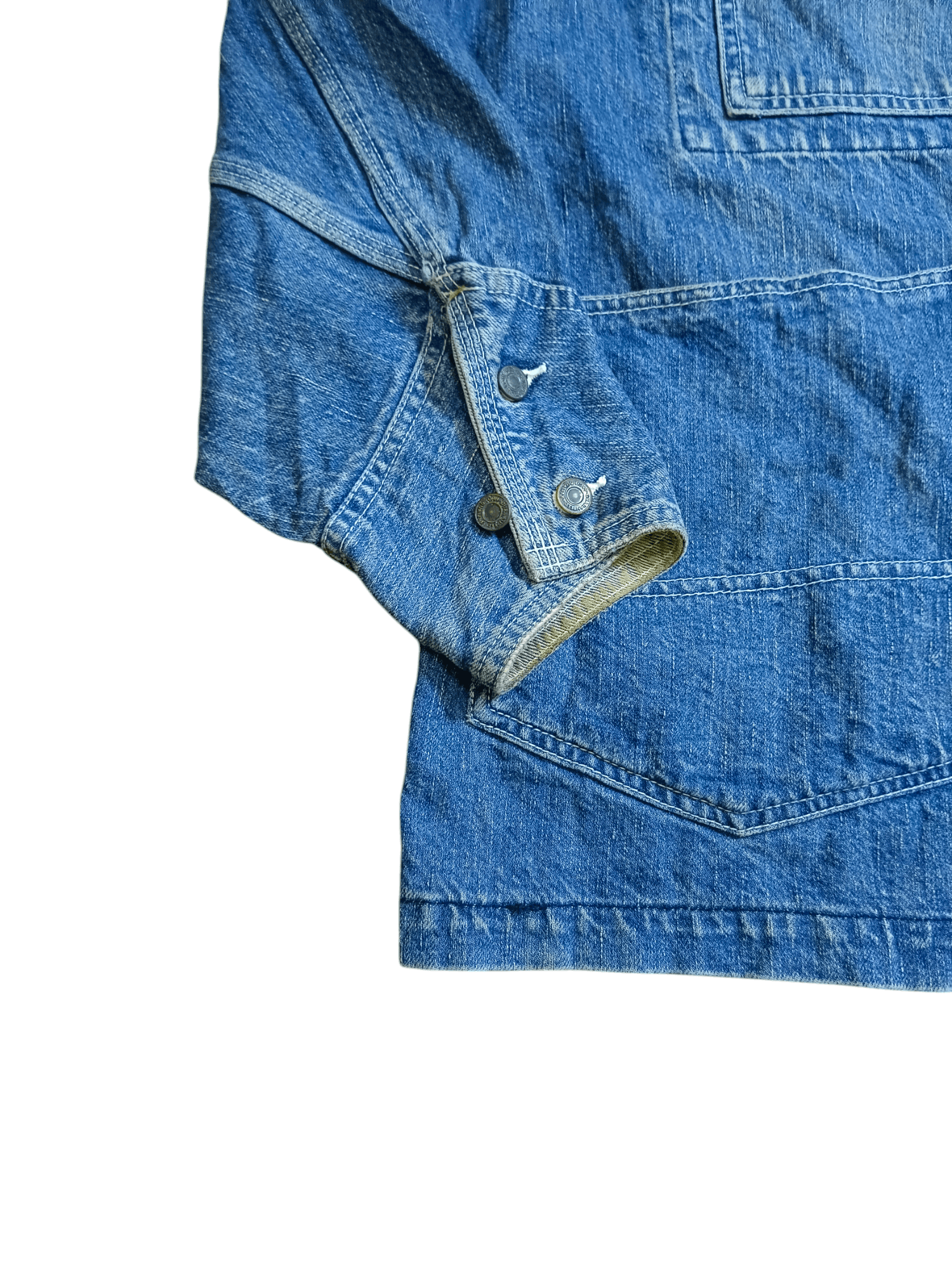 Vintage DISTRESSED VINTAGE VOLUME53 A/W 86 CHORE JACKET Size US L / EU 52-54 / 3 - 7 Thumbnail