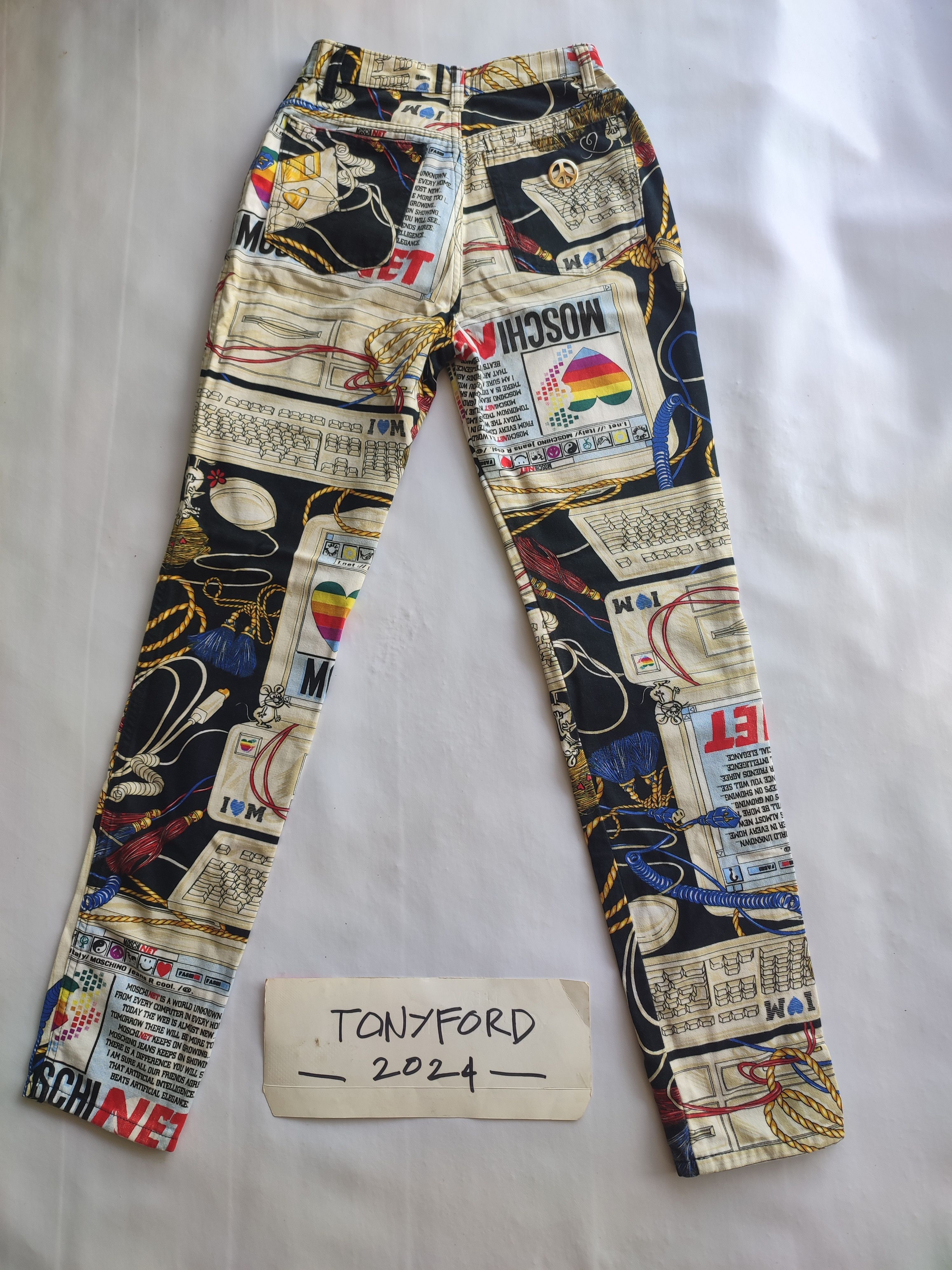 Vintage Moschino women’s Jeans sz 28 selling