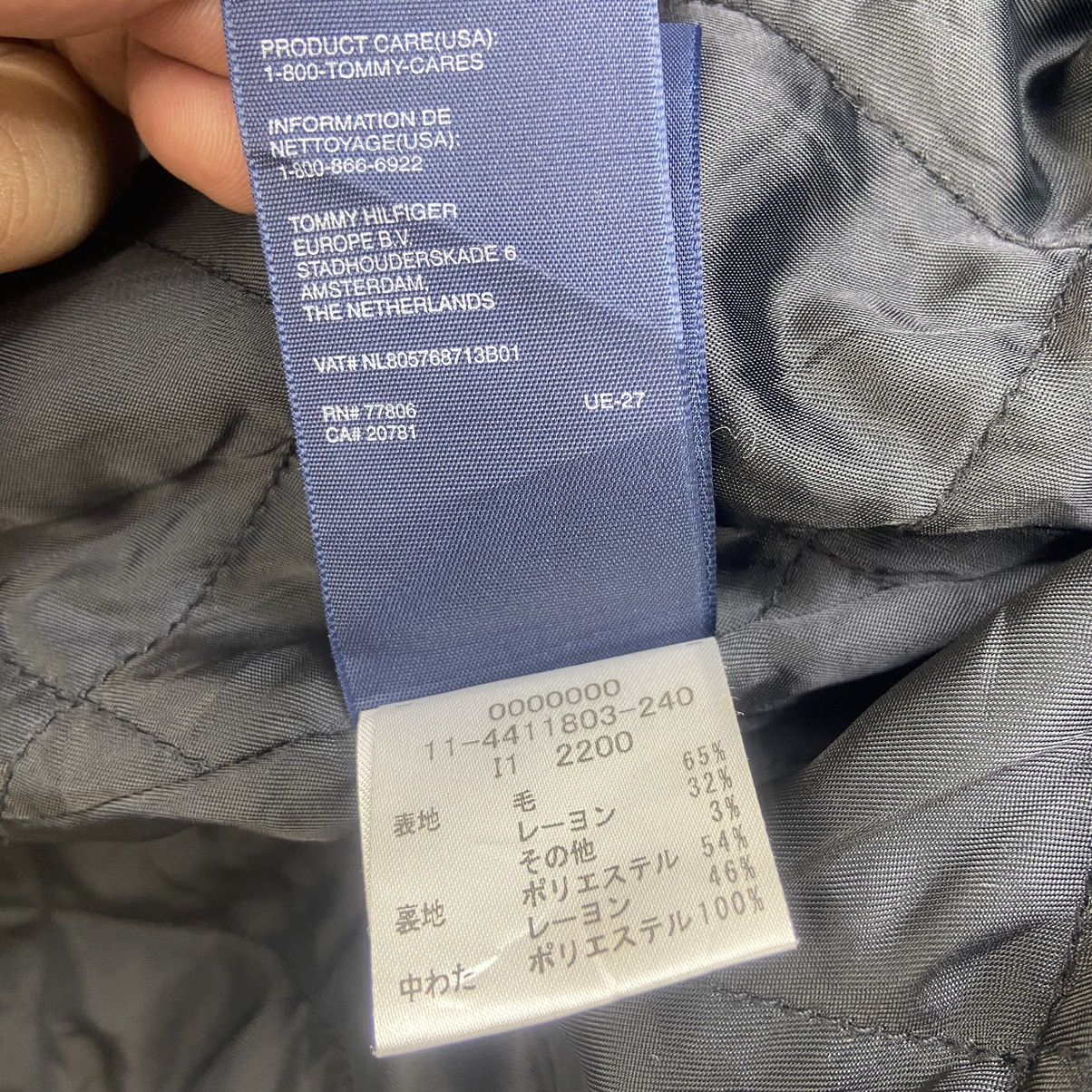Tommy Hilfiger Tommy Hilfiger Double Breasted Wool Pea Coat Size US S / EU 44-46 / 1 - 15 Thumbnail