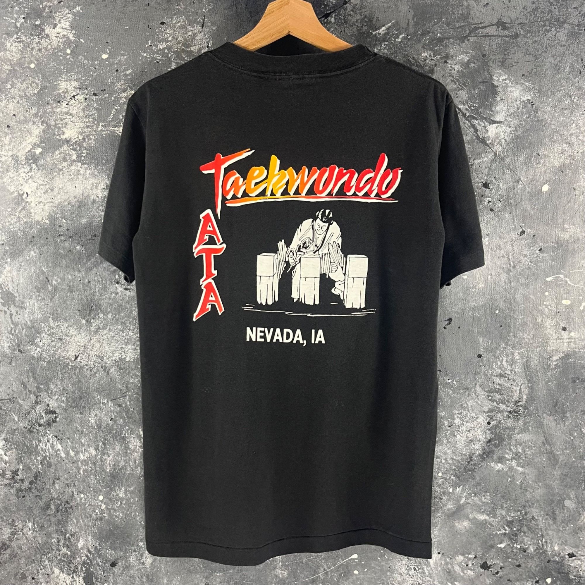 Vintage Vintage 80’s Taekwondo karate shirt Size US S / EU 44-46 / 1 - 1 Thumbnail