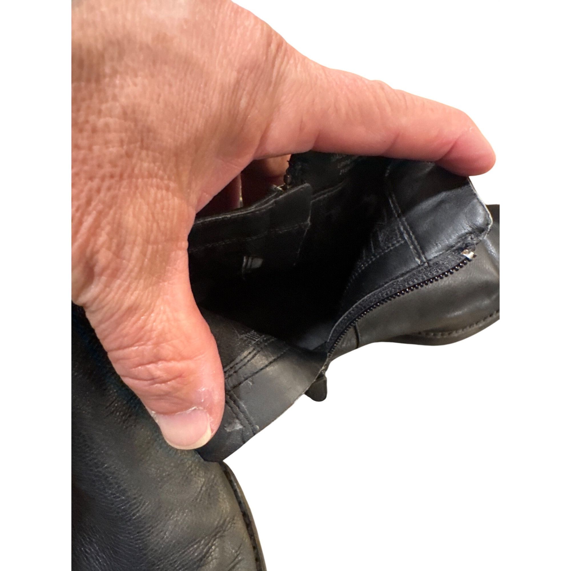 Cole Haan Cole Haan Grand Rene wms black leather ankle boots booties s Size US 6 / IT 36 - 20 Thumbnail