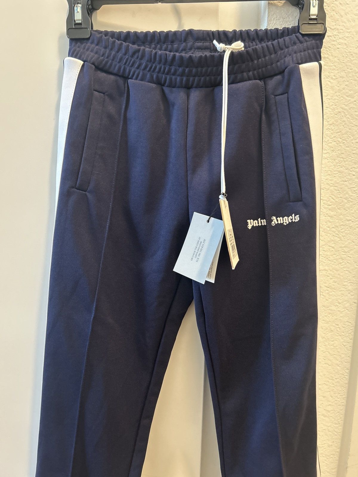 Palm Angels Palm Angels Kids Navy Track Pants Size 10 New!! Size US 26 / EU 42 - 4 Thumbnail