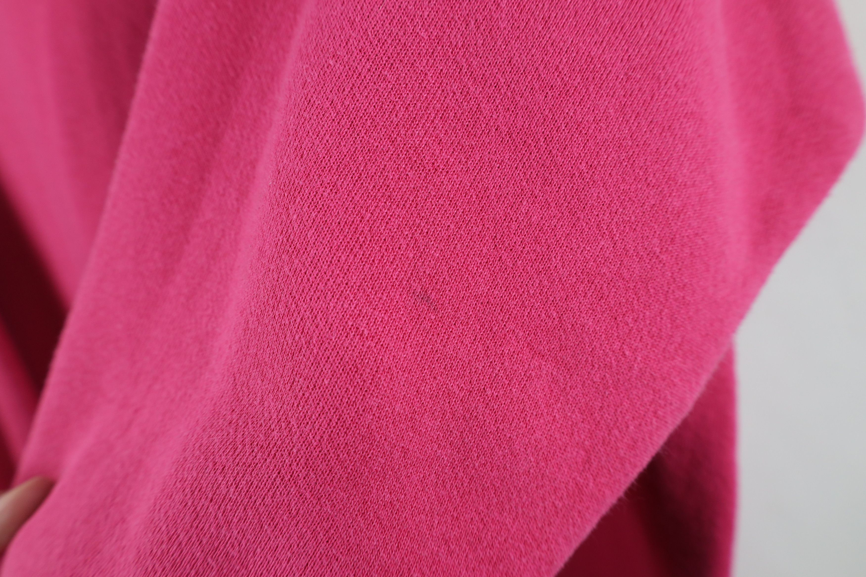 Vintage Vintage 90s Streetwear Blank Turtleneck Sweatshirt Pink USA Size L / US 10 / IT 46 - 4 Thumbnail
