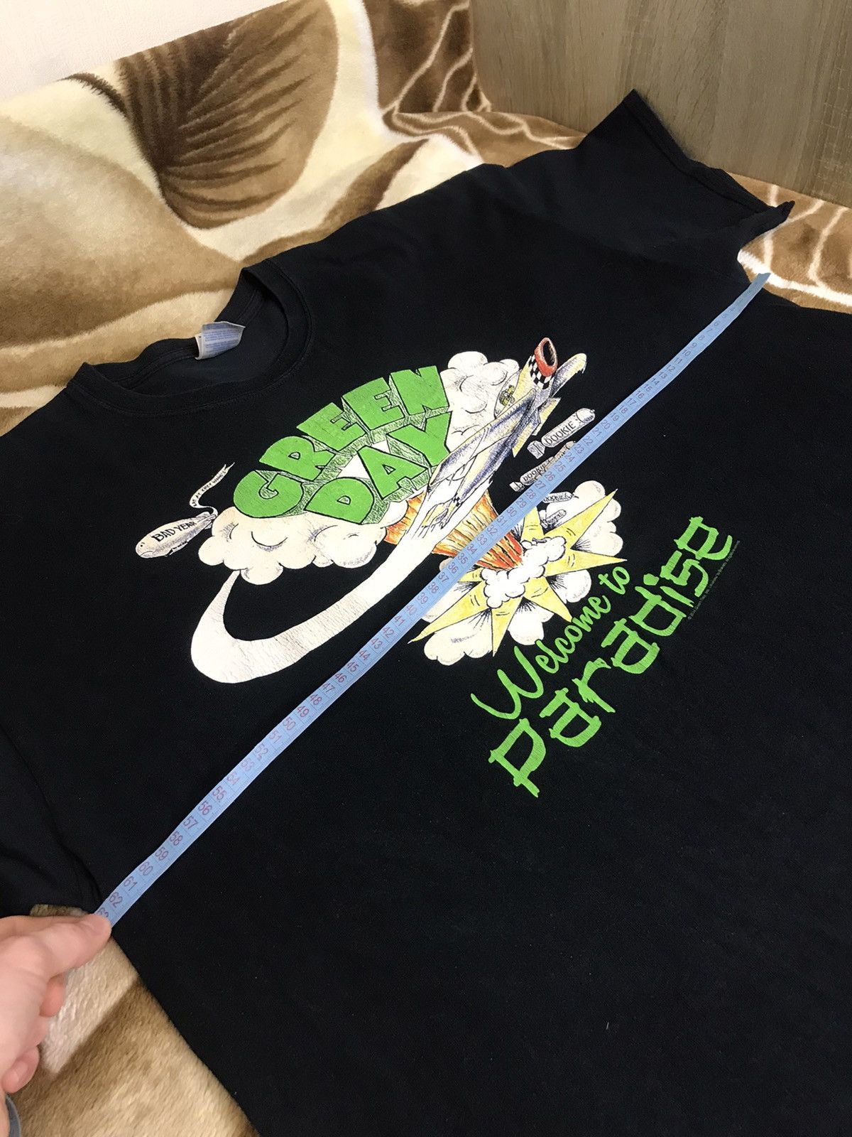 Band Tees 🔥 2014 Green Day Welcome to Paradise Vintage Punk Tour Shirt Size US XXL / EU 58 / 5 - 9 Thumbnail