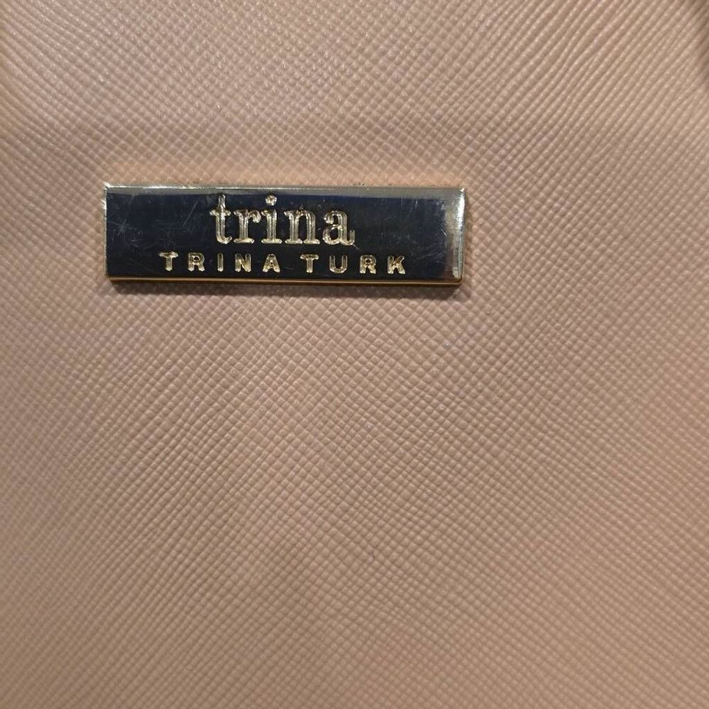 Trina Turk Trina Turk Pale Pink Satchel Bag Gold Color Hardware Size ONE SIZE - 8 Thumbnail