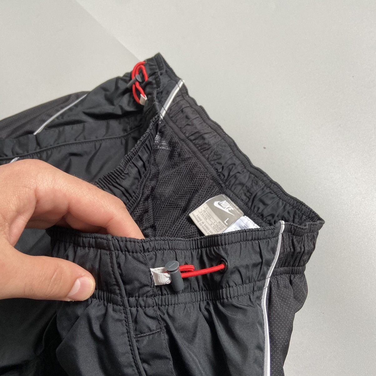 Nike × Vintage NIKE AIRMAX LTD GORPCORE VINTAGE DRILL PANTS Y2K SOLO SWOOSH Size US 34 / EU 50 - 7 Thumbnail
