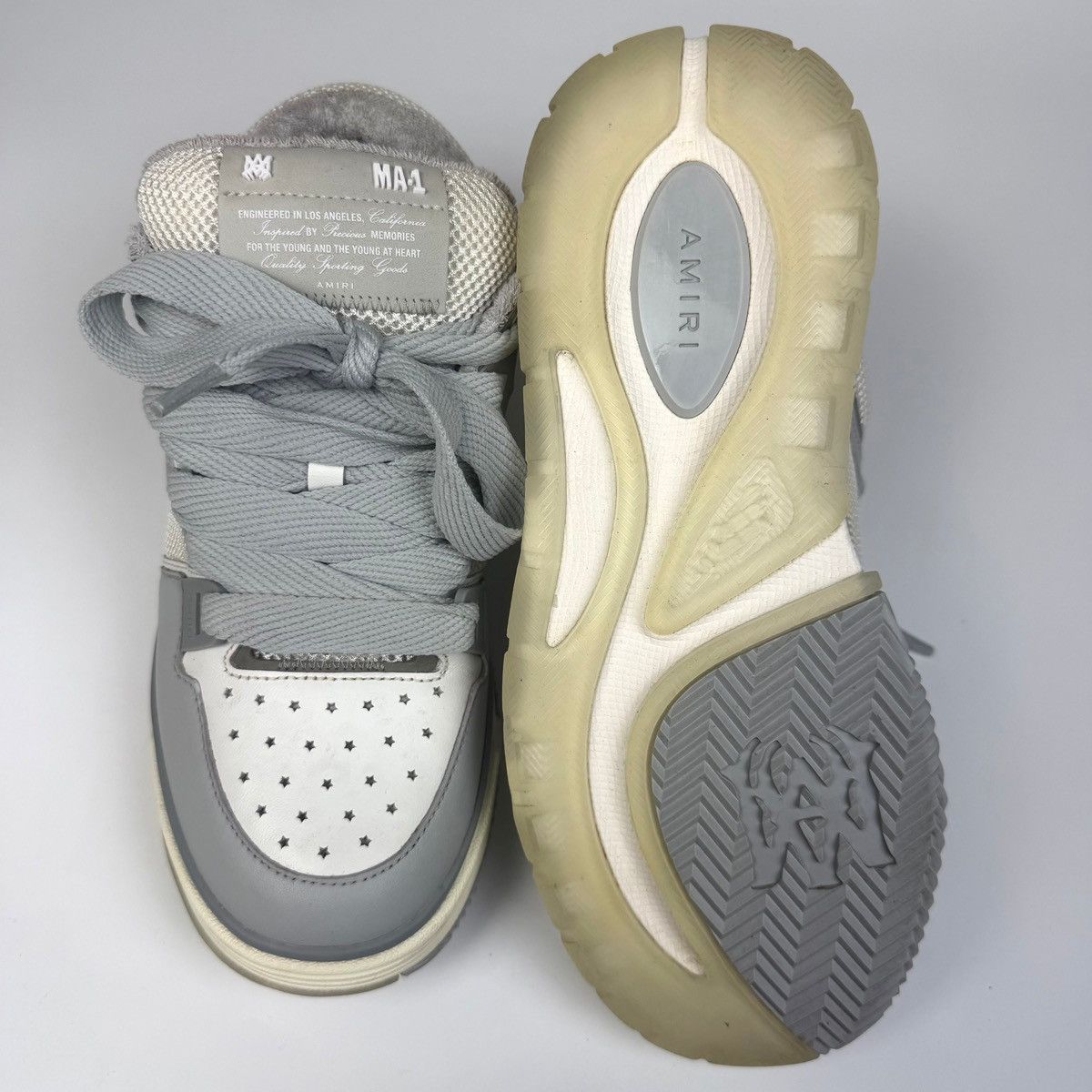 Amiri Amiri MA-1 Gray Sneakers Size US 8 / EU 41 - 8 Thumbnail