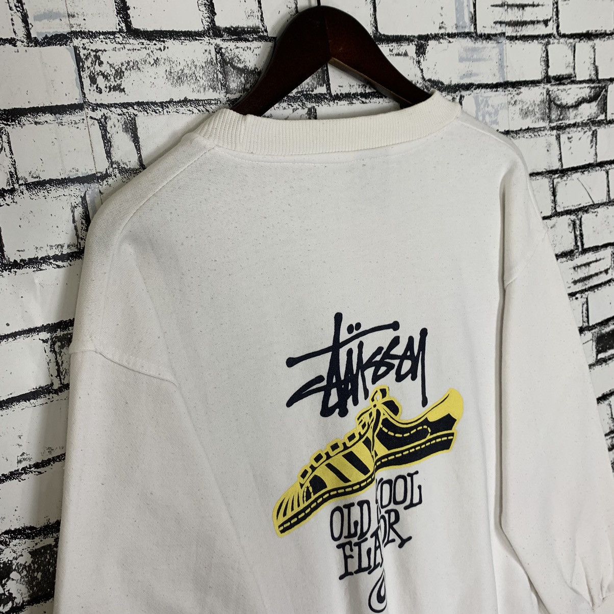 Stussy × Vintage Vintage Stussy Sweatshirt Stussy Crewneck Size US L / EU 52-54 / 3 - 10 Thumbnail