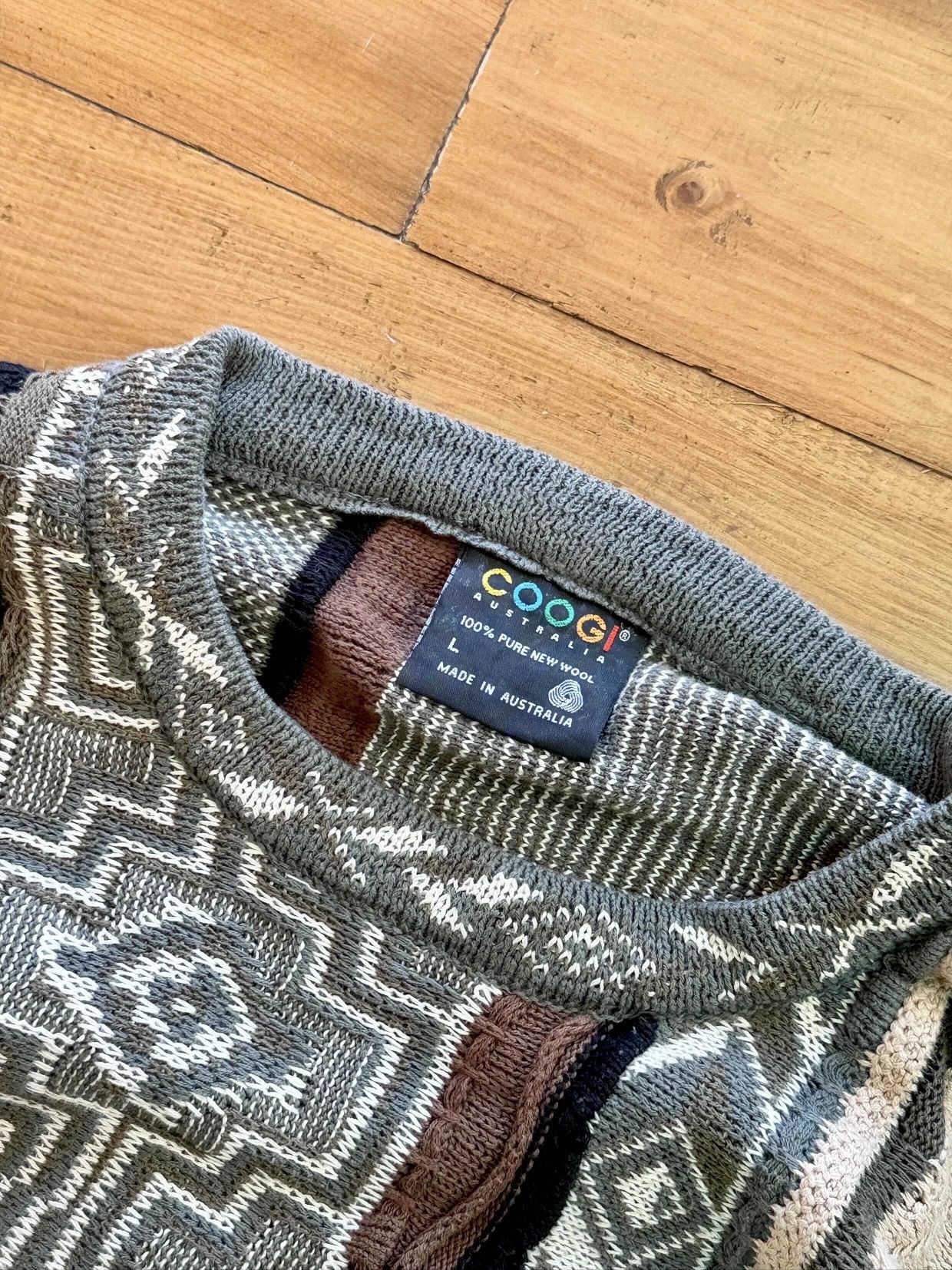 Coogi RARE VINTAGE COOGI 3D KNIT Size US L / EU 52-54 / 3 - 6 Thumbnail