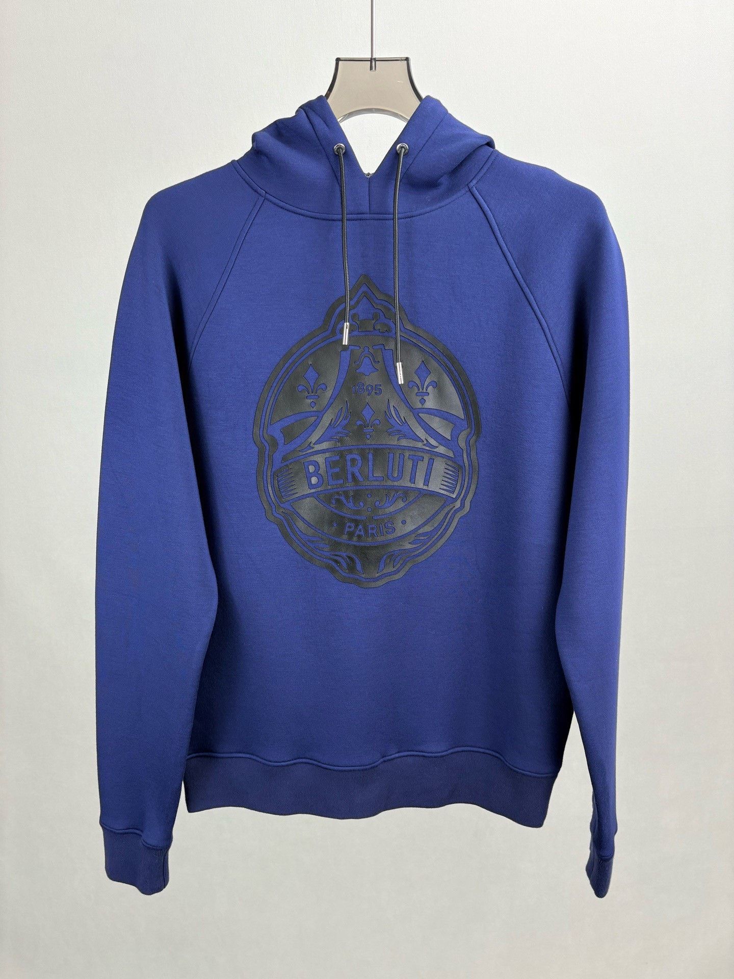 Berluti Berluti Calf Leather Patchwork Sweatshirt Size US XS / EU 42 / 0 - 1 Thumbnail
