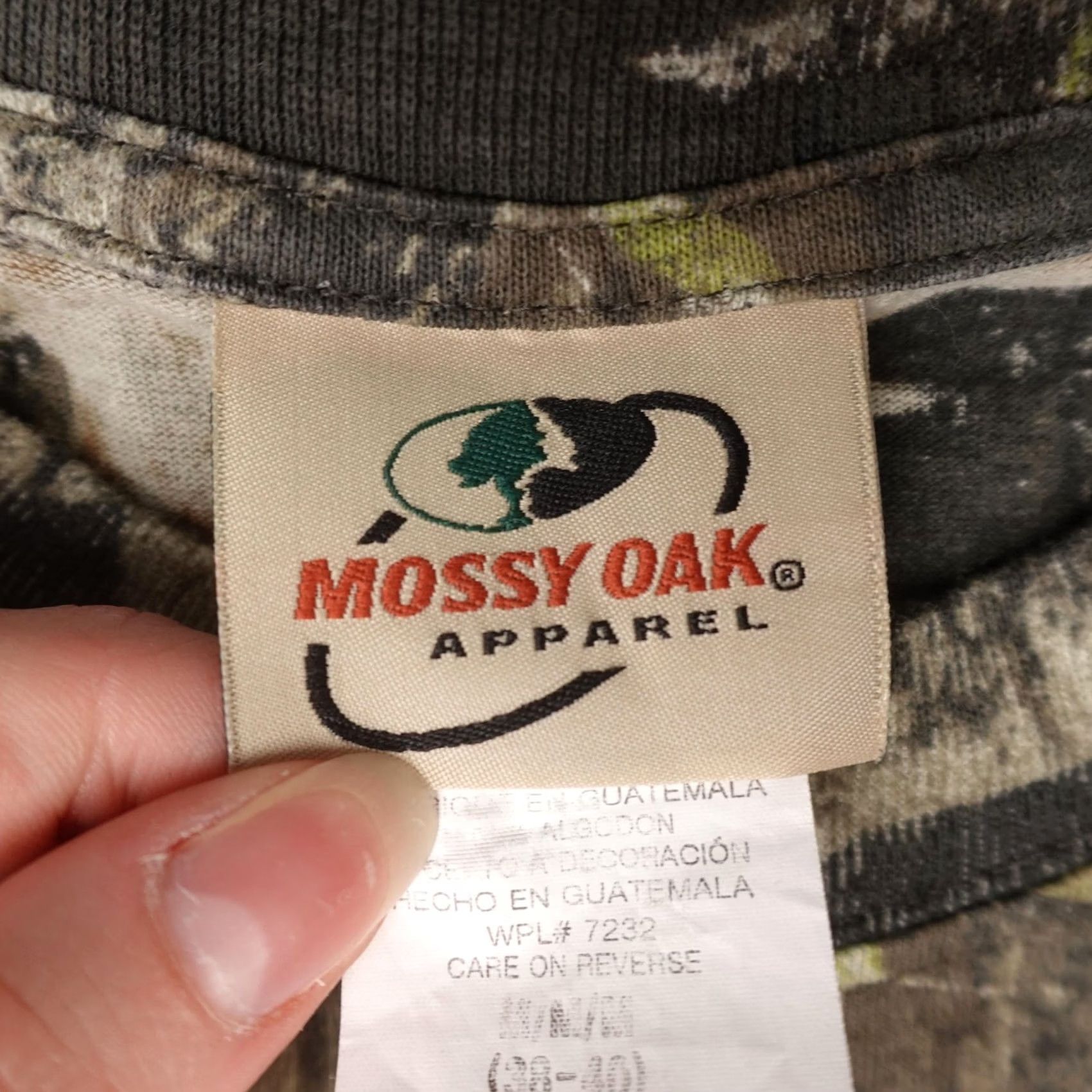 Vintage Mossy Oak Shirt Mens Medium Camouflage Diamond D Outfitters Pocket Tee Hunting Size US M / EU 48-50 / 2 - 2 Thumbnail
