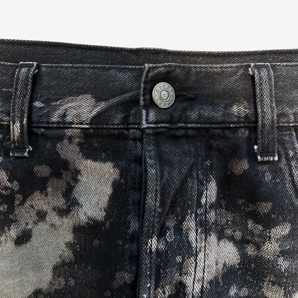 Gucci *RARE* Gucci Cruise 2017 Bleached Denim Size US 34 / EU 50 - 13 Thumbnail