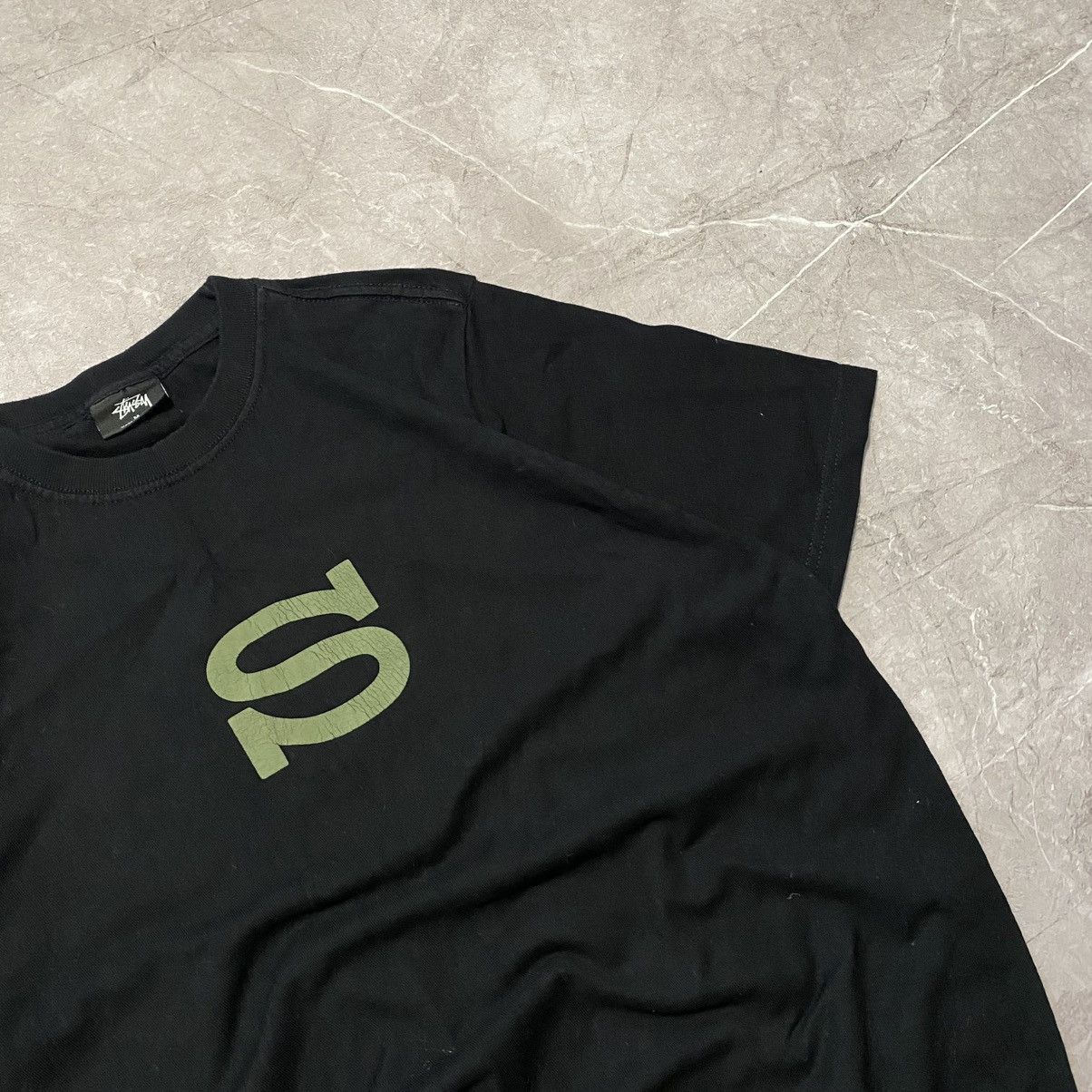 Stussy × Vintage VINTAGE STUSSY CENTER LOGO TEE STREETWEAR Size US M / EU 48-50 / 2 - 3 Thumbnail