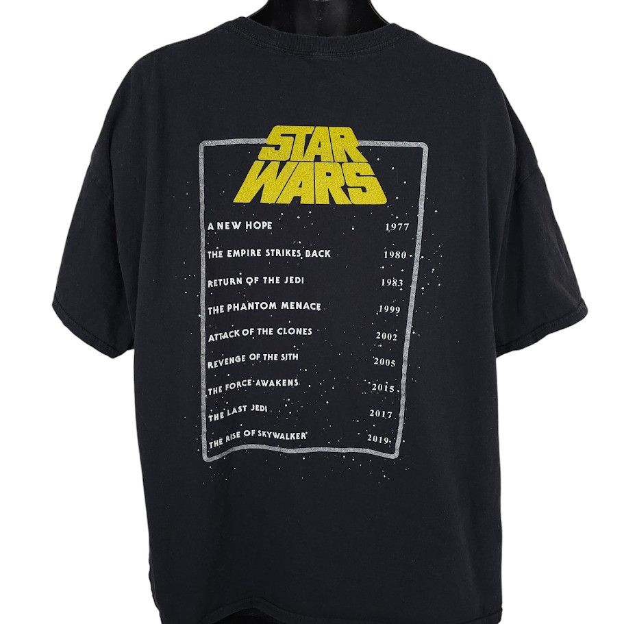 Disney Star Wars Saga T Shirt Mens Size 3XL Black Disney Concert Size US XXL / EU 58 / 5 - 4 Thumbnail